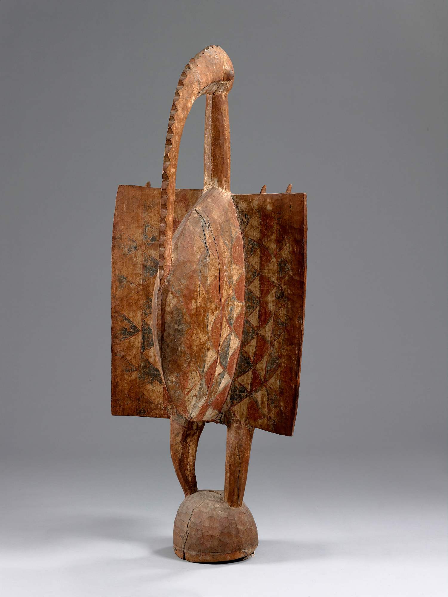 figura di uccello (bucero) (scultura) - ambito della Costa D'Avorio (prima metà XX)