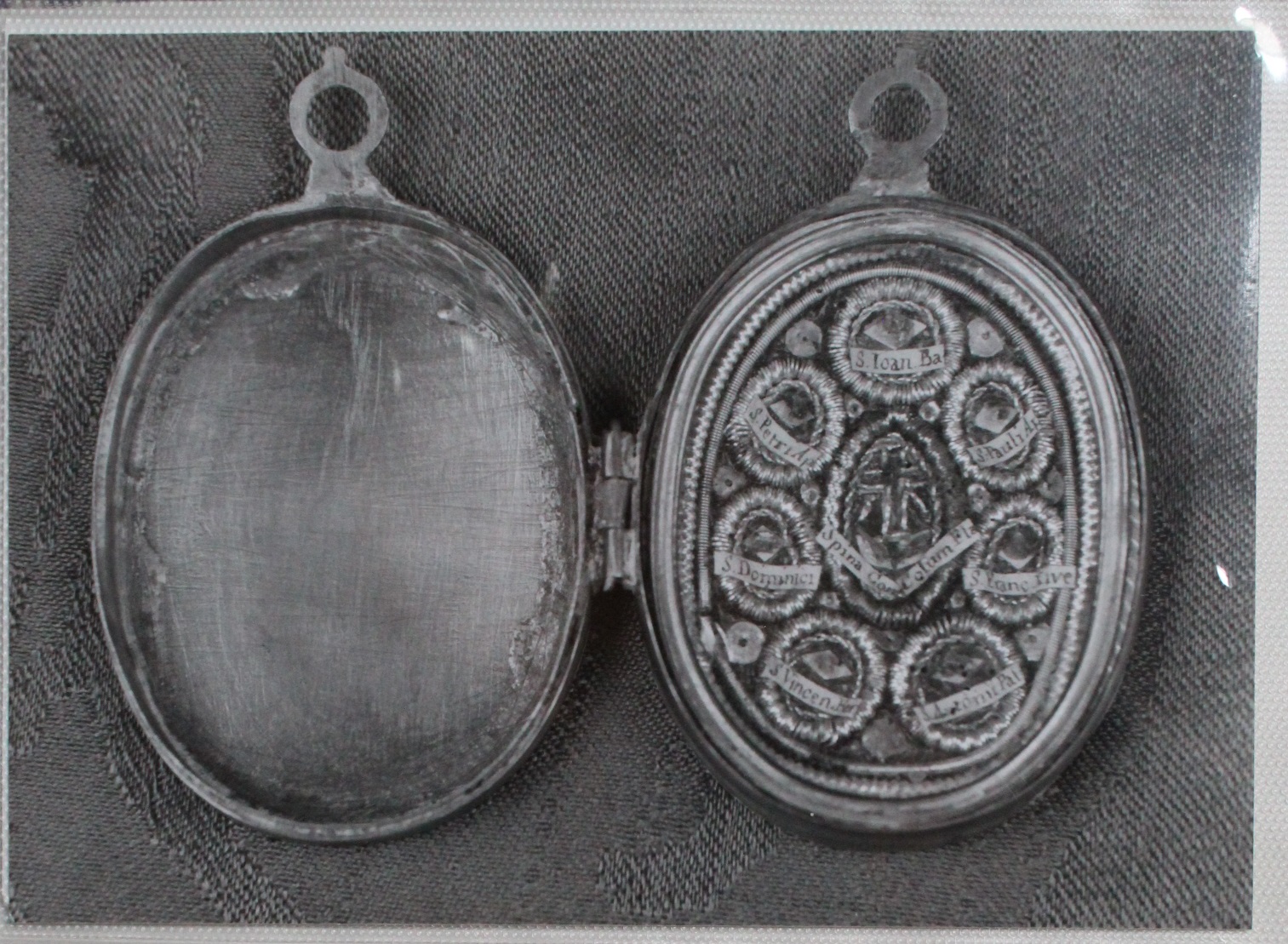 reliquiario a capsula - a medaglione, opera isolata - bottega romagnola (prima metà XIX)