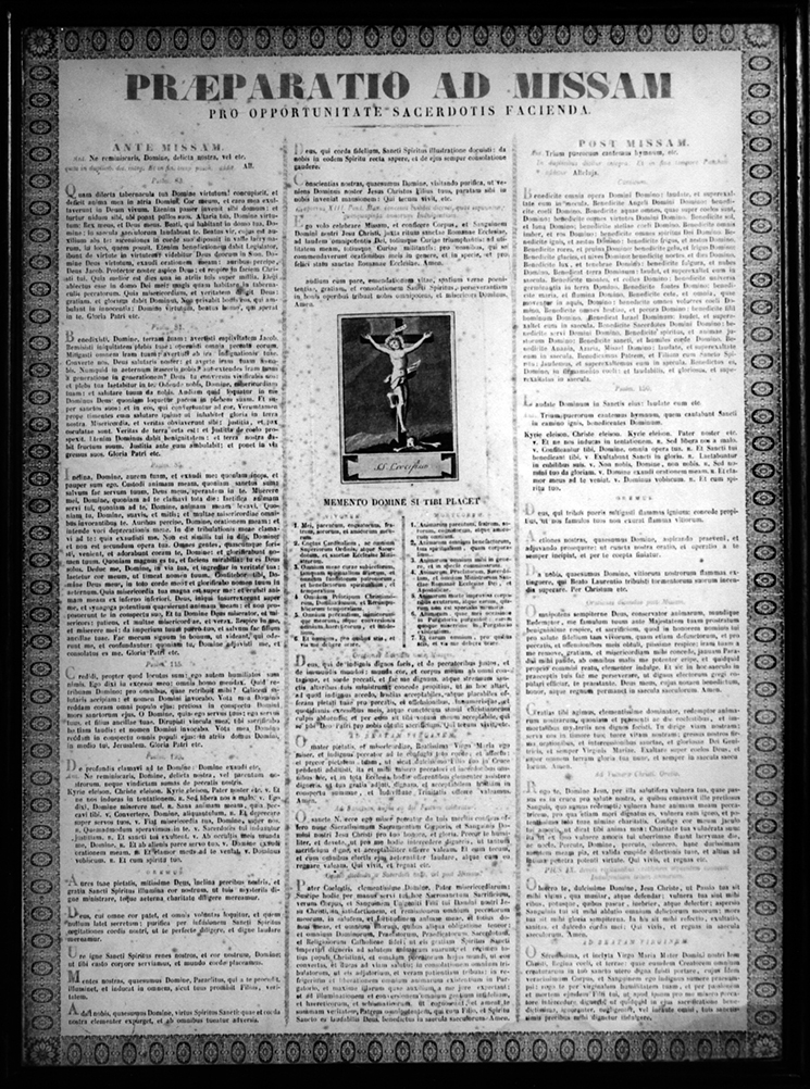 Praeparatio ad Missam (stampa, serie) - bottega italiana (ultimo quarto XIX)