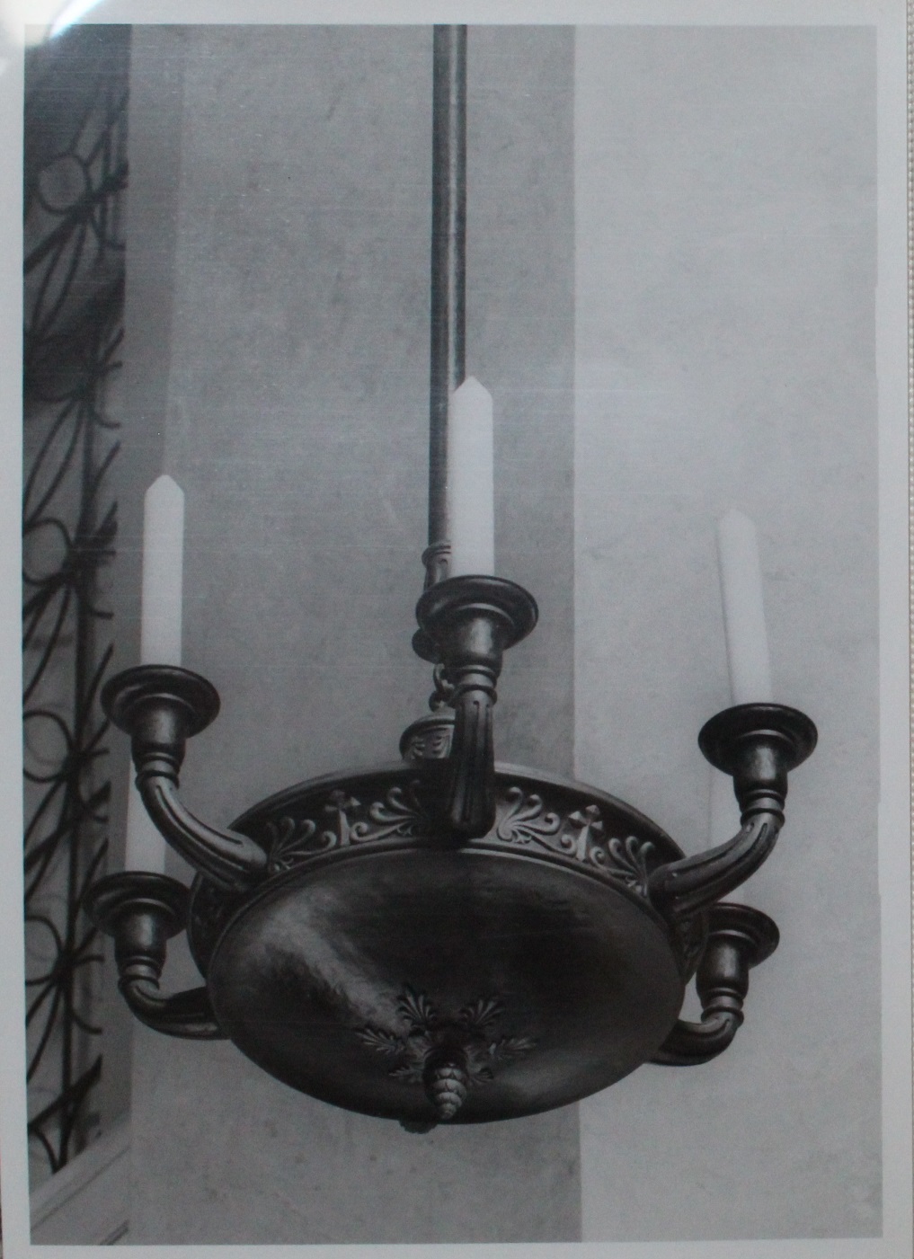 lampadario da chiesa, insieme - bottega romagnola (secondo quarto XIX)