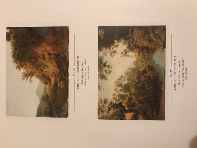 Paesaggio roccioso, Paesaggio roccioso (dipinto, serie) di Edmund Hottenroth - ambito tedesco (seconda metà XIX)