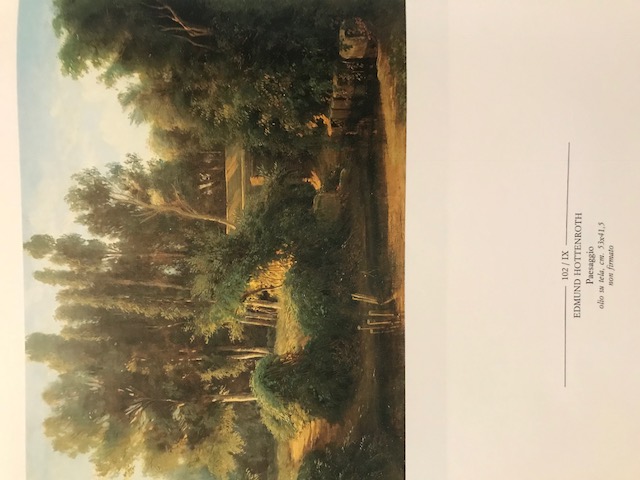 Paesaggio (dipinto) di Edmund Hottenroth (XIX)