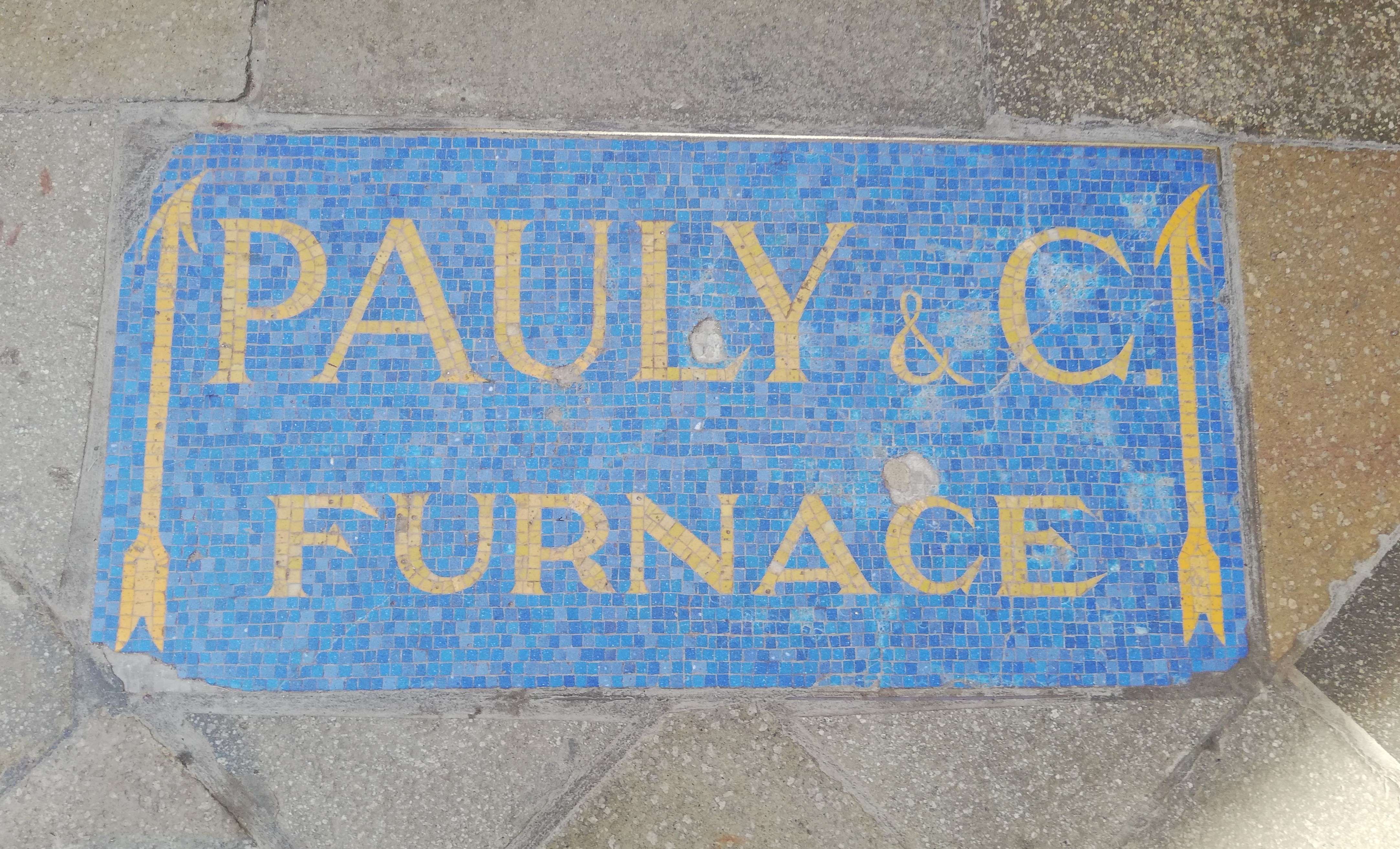 Pauly & C. Furnace (pannello, opera isolata) - produzione veneziana (prima metà XX)