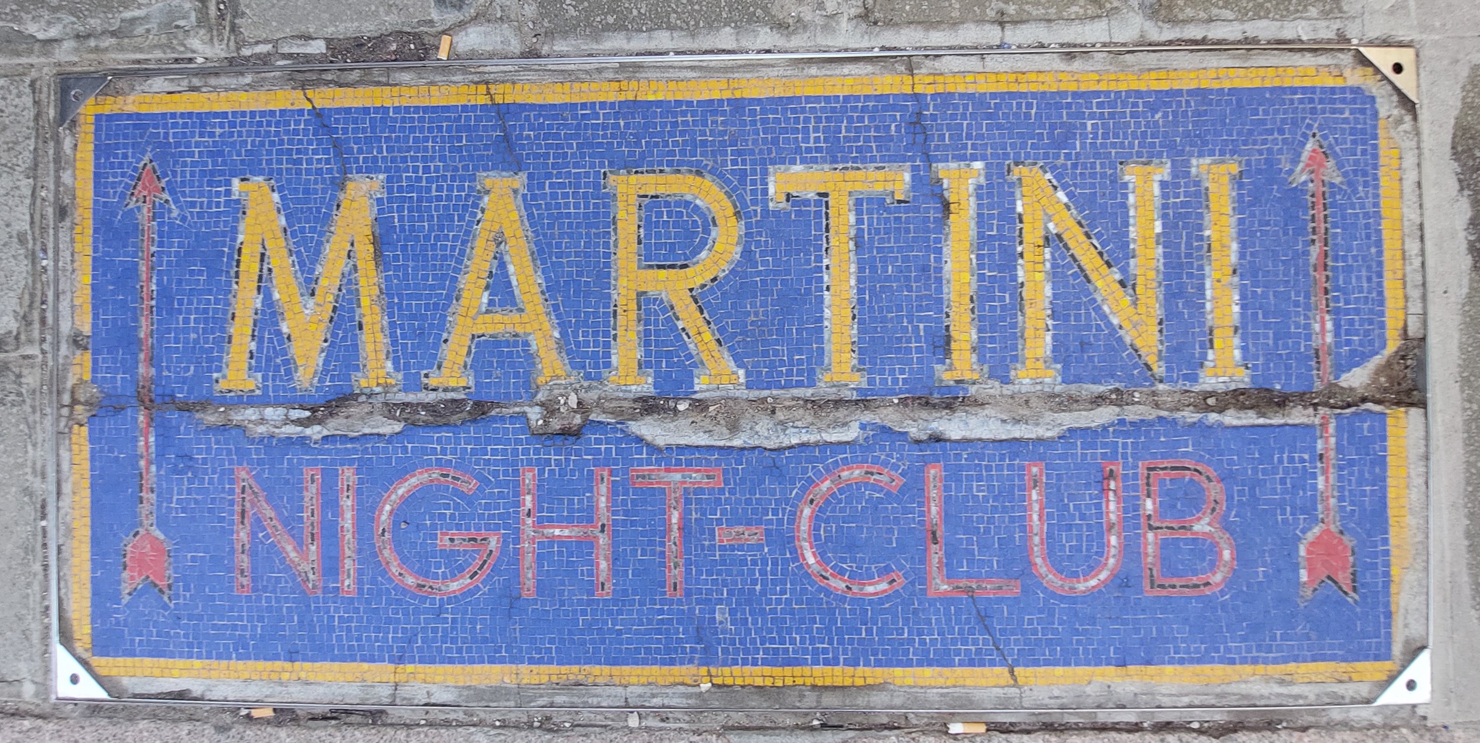 Martini Night Club (pannello, opera isolata) - produzione veneziana ((?) XX)