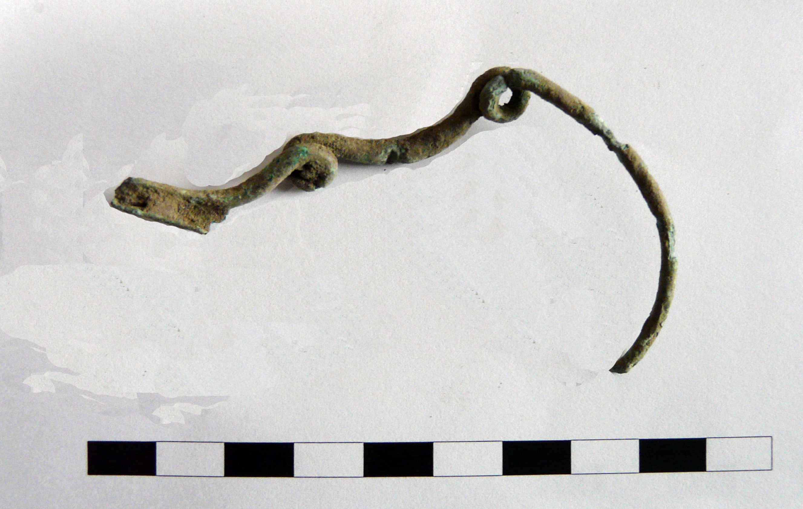 SINGOLO OGGETTO/ fibula, SECOLI/ VIII a.C