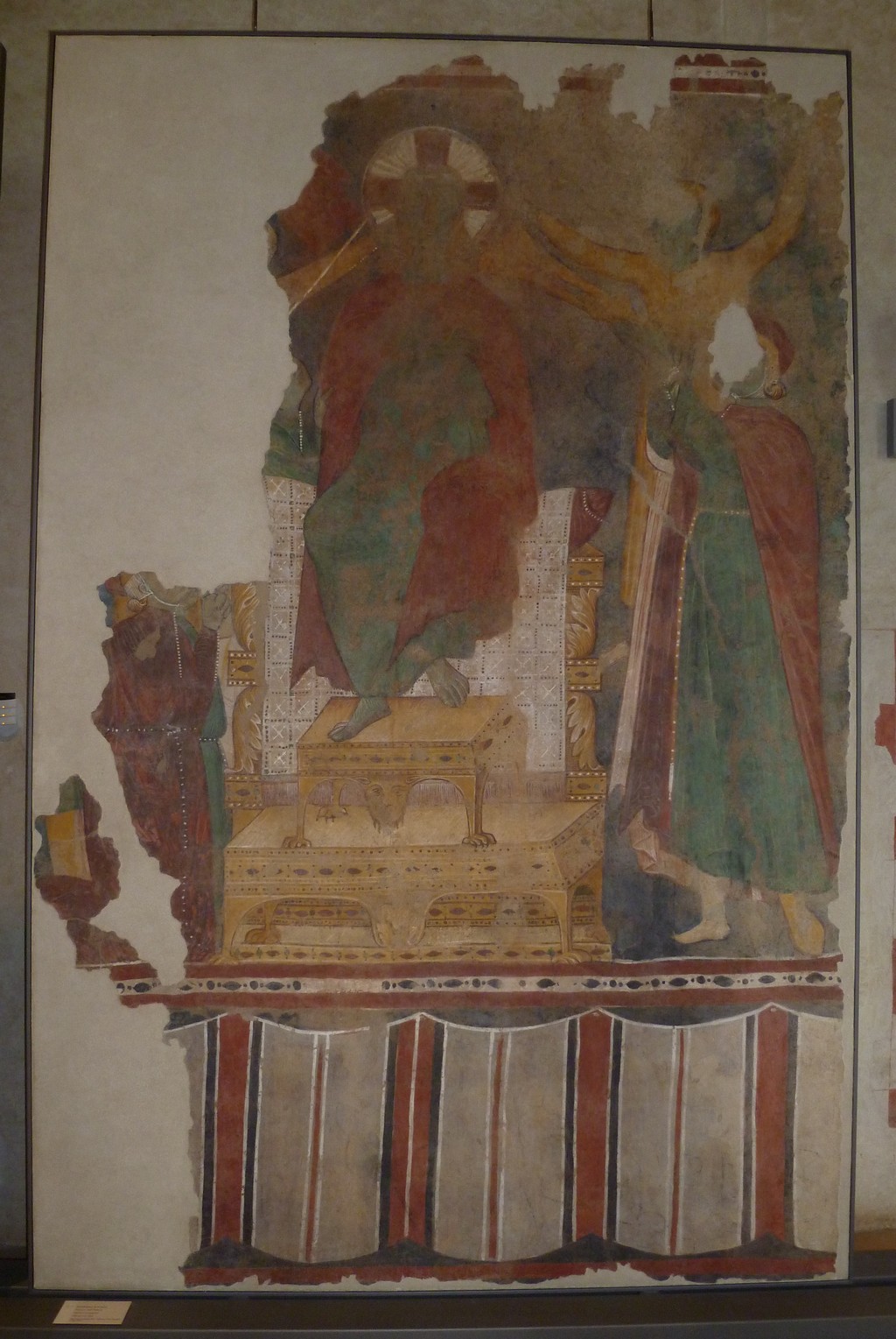 Cristo deriso (dipinto, frammento) di Maestro delle Palazze (attribuito) (fine sec. XIII)