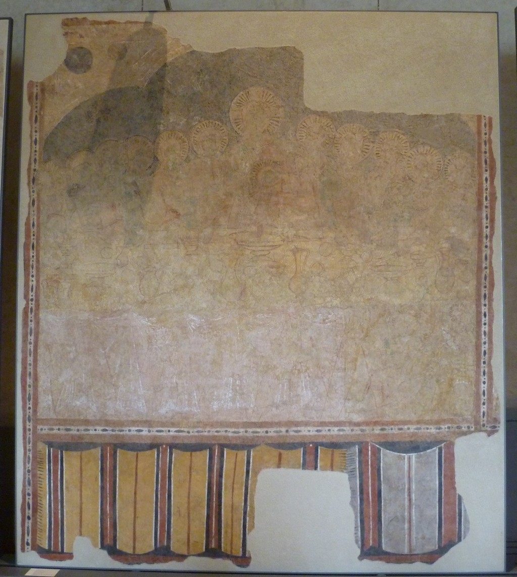 ultima cena, Cristo nell'orto di Getsemani (dipinto, frammento) di Maestro delle Palazze (attribuito) (fine sec. XIII)