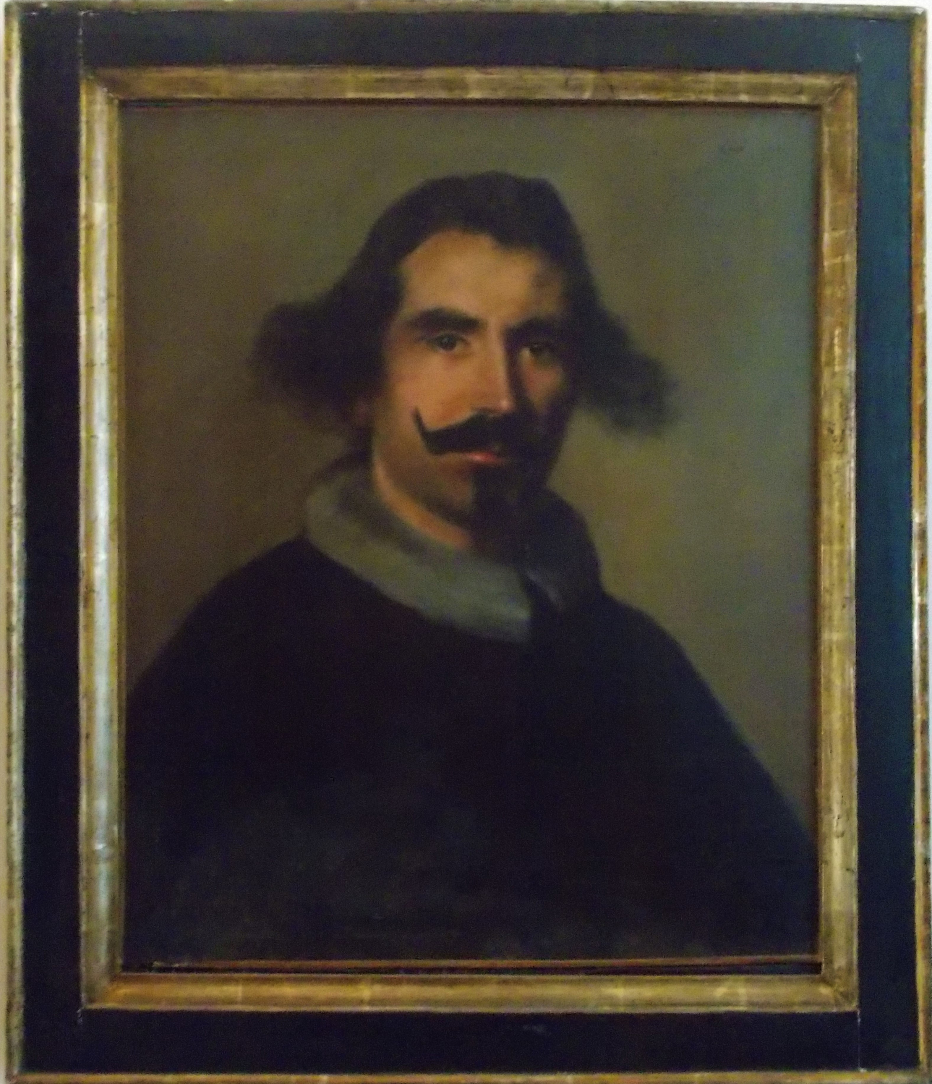 autoritratto del Velasquez (dipinto, opera isolata) di Querena Luigi (attribuito) (sec. XIX)