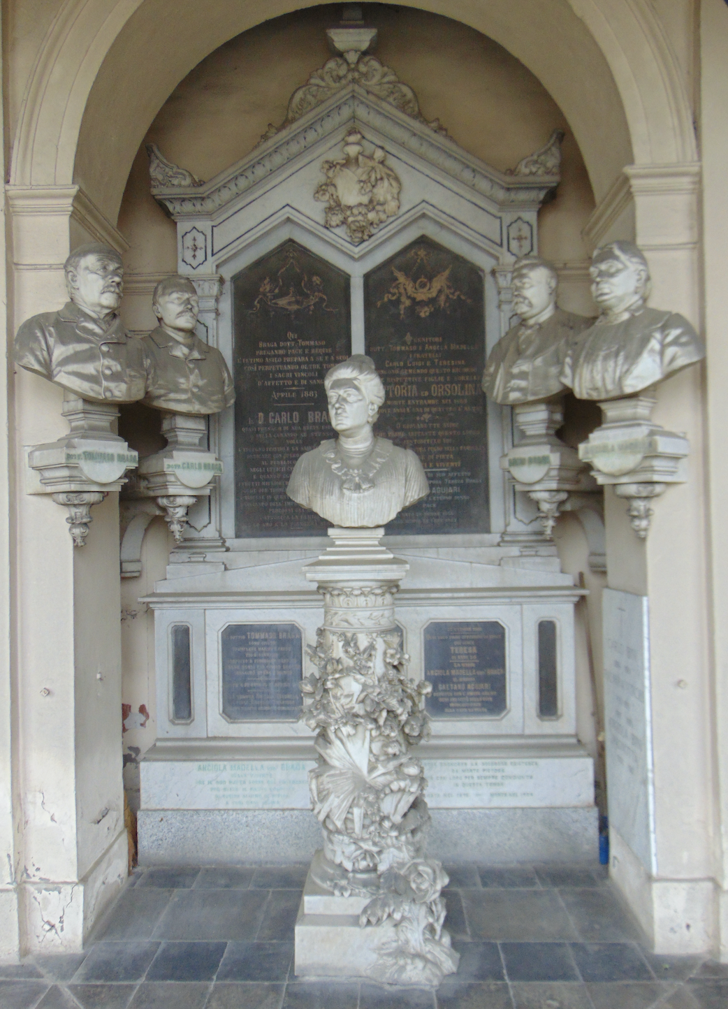 monumento funebre - a cappella di Monti, Silvio, Monti, Annibale (fine/ inizio XIX/XX)