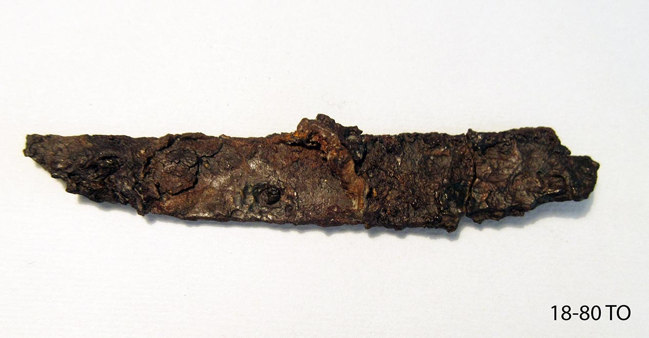 SINGOLO OGGETTO/ coltello, VI-VII