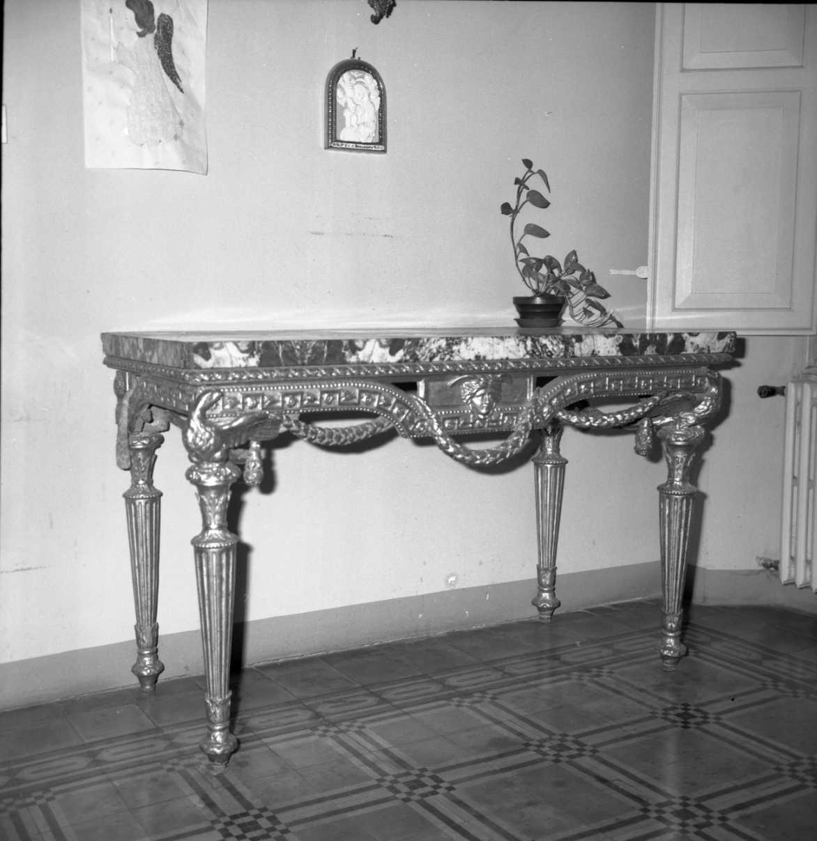 tavolo da muro, coppia - ambito romagnolo (secondo quarto sec. XIX)