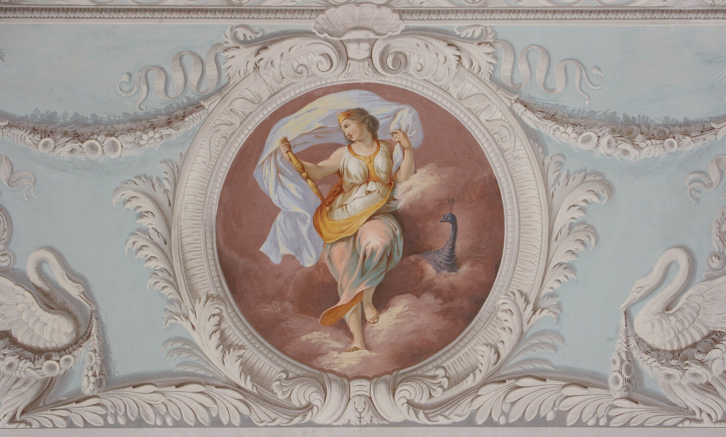 Giunone (dipinto, elemento d'insieme) di Danielli Michele Cesare (metà XIX)