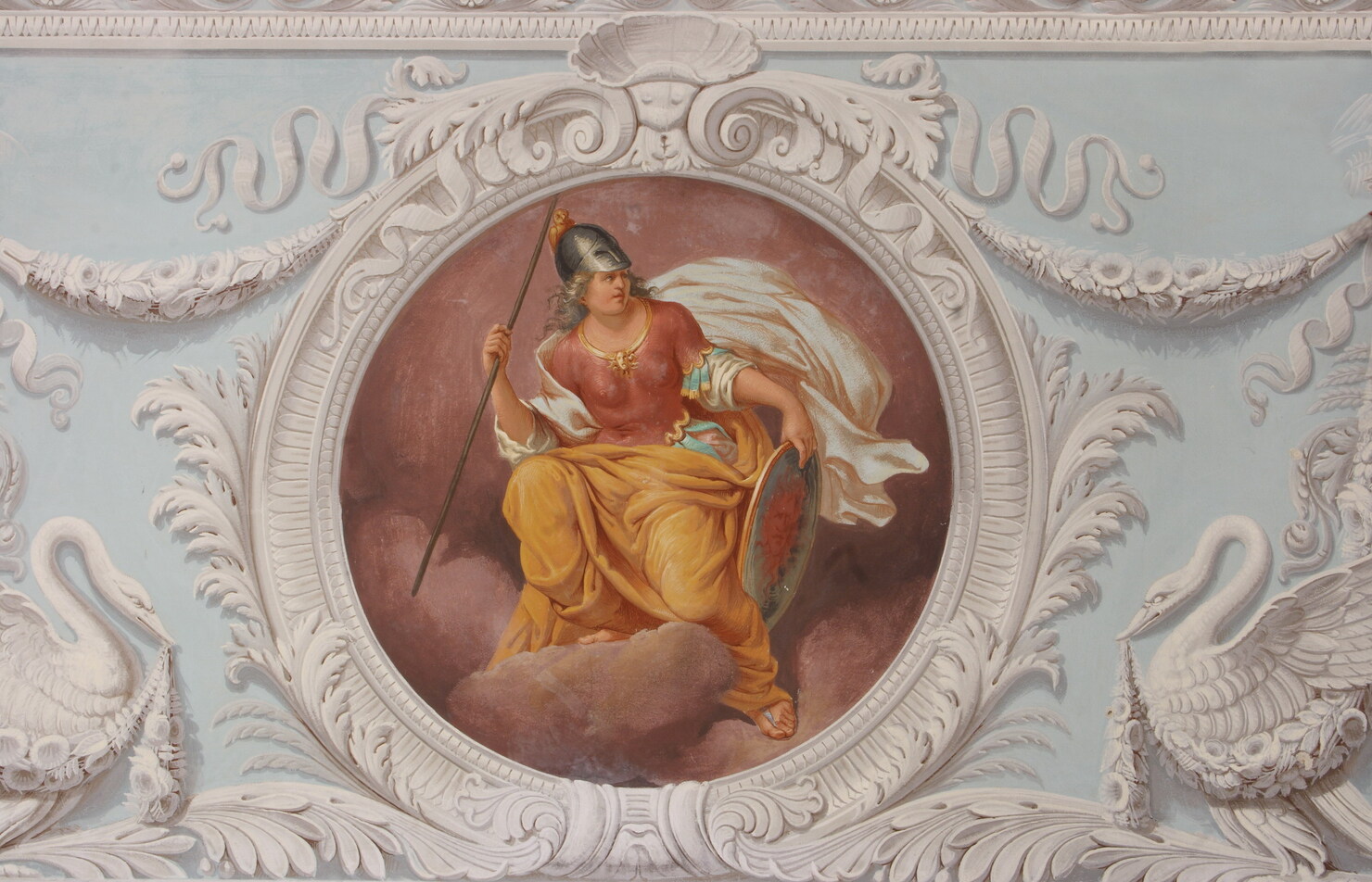 Minerva (dipinto, elemento d'insieme) di Danielli Michele Cesare (metà XIX)