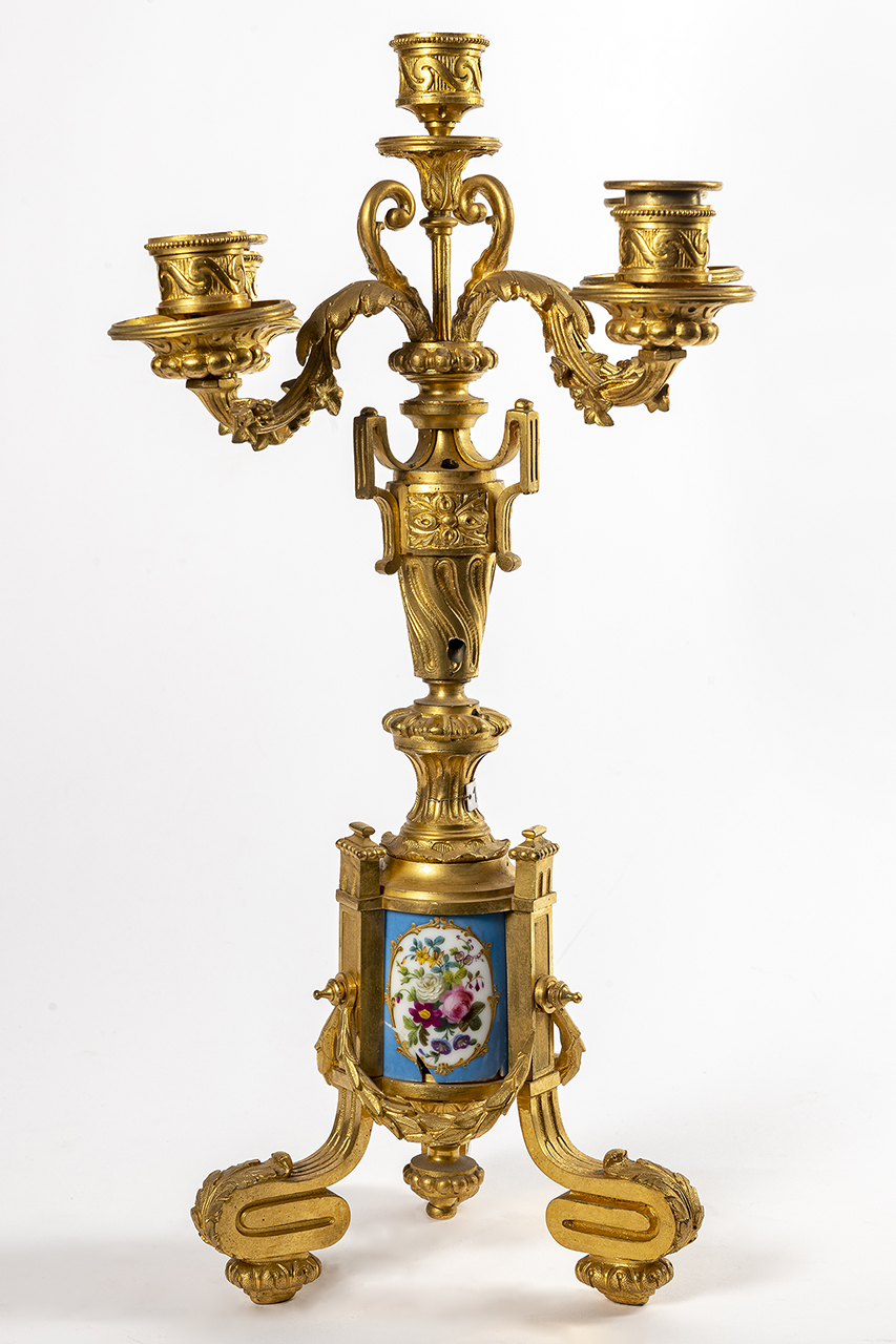 lampada - a vaso, coppia - manifattura di Sèvres (prima metà XIX)