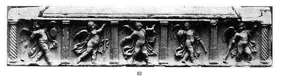 eroti e pilastri (sarcofago) (ultimo quarto SECOLI/ II)