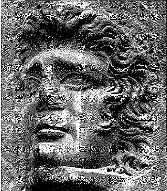 Testa maschile (sarcofago/ coperchio) (PERIODIZZAZIONI/ STORIA/ Età antica/ Età romana/ Età romana imperiale/ Età altoimperiale/ Età di Antonino Pio)