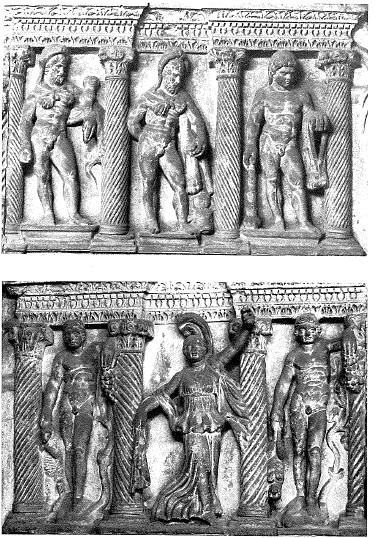 Dionisaico; Eracle (sarcofago/ fianco) (anni settanta SECOLI/ II)