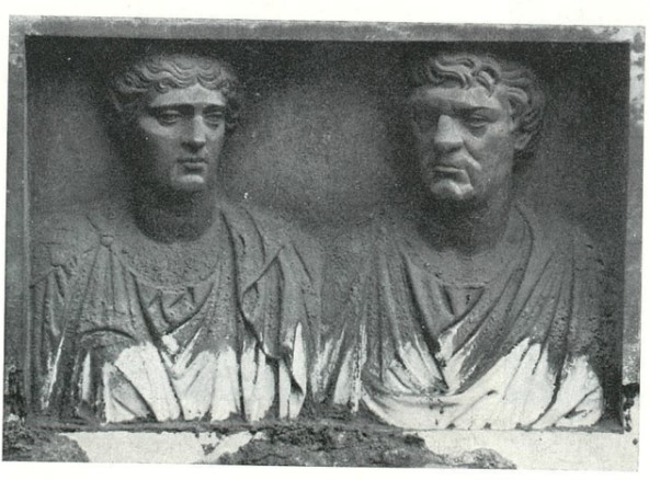Rilievo con due busti (rilievo, opera isolata) - ambito non noto (inizio XVII secolo)