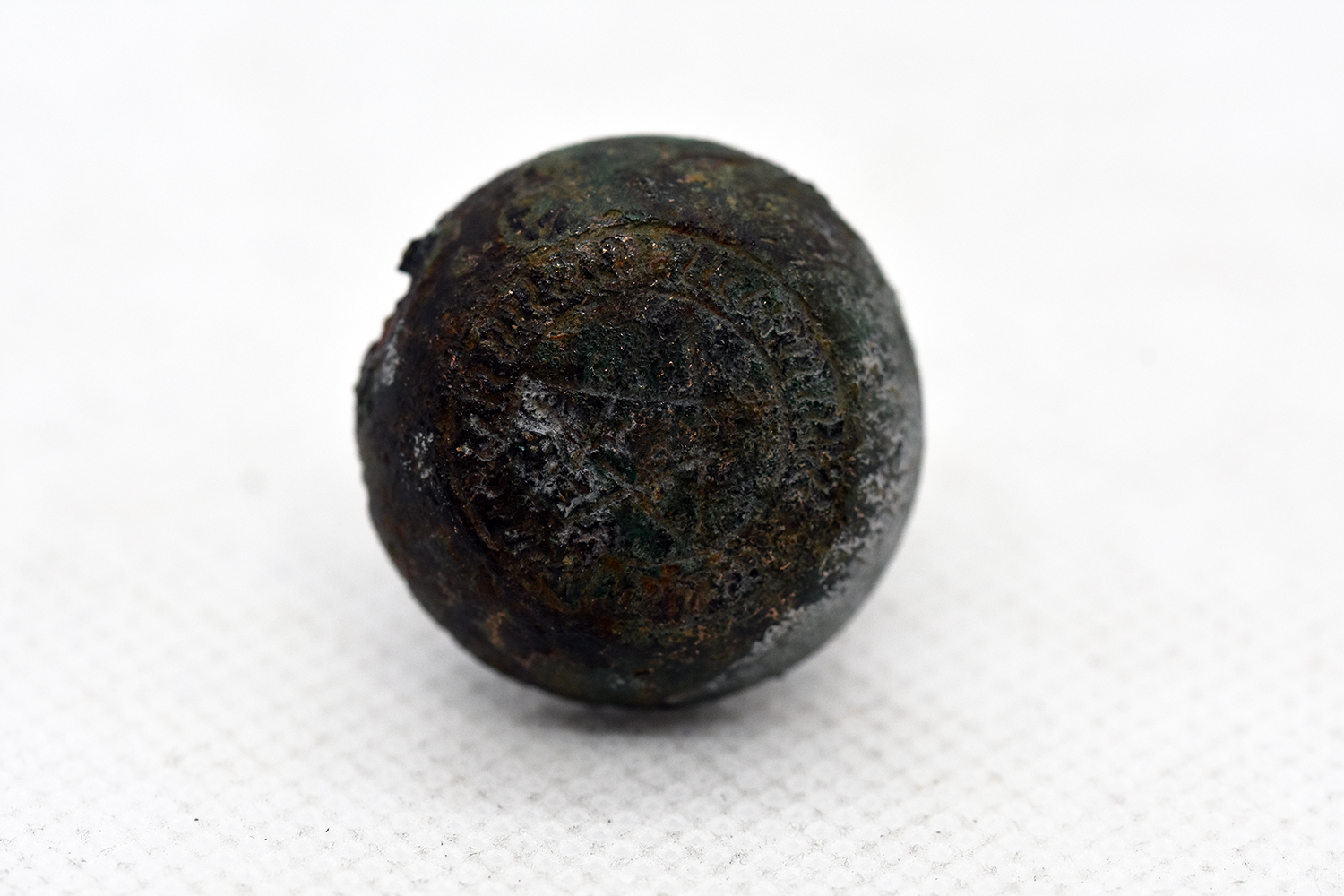 scudo/ borchia - ambito longobardo (metà SECOLI/ VII)