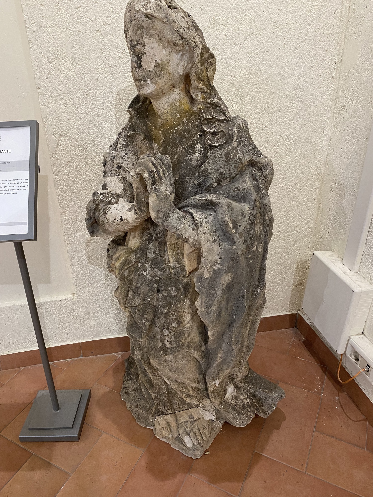 SINGOLO OGGETTO/ statua, non determinabile