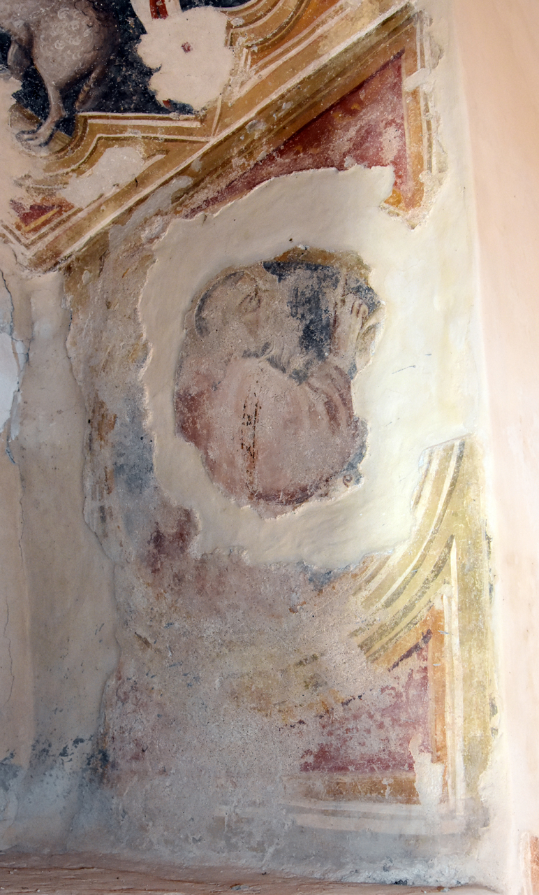 profeta (dipinto, frammento) di Mazzaforte Giovanni di Corraduccio (attribuito) (XV)
