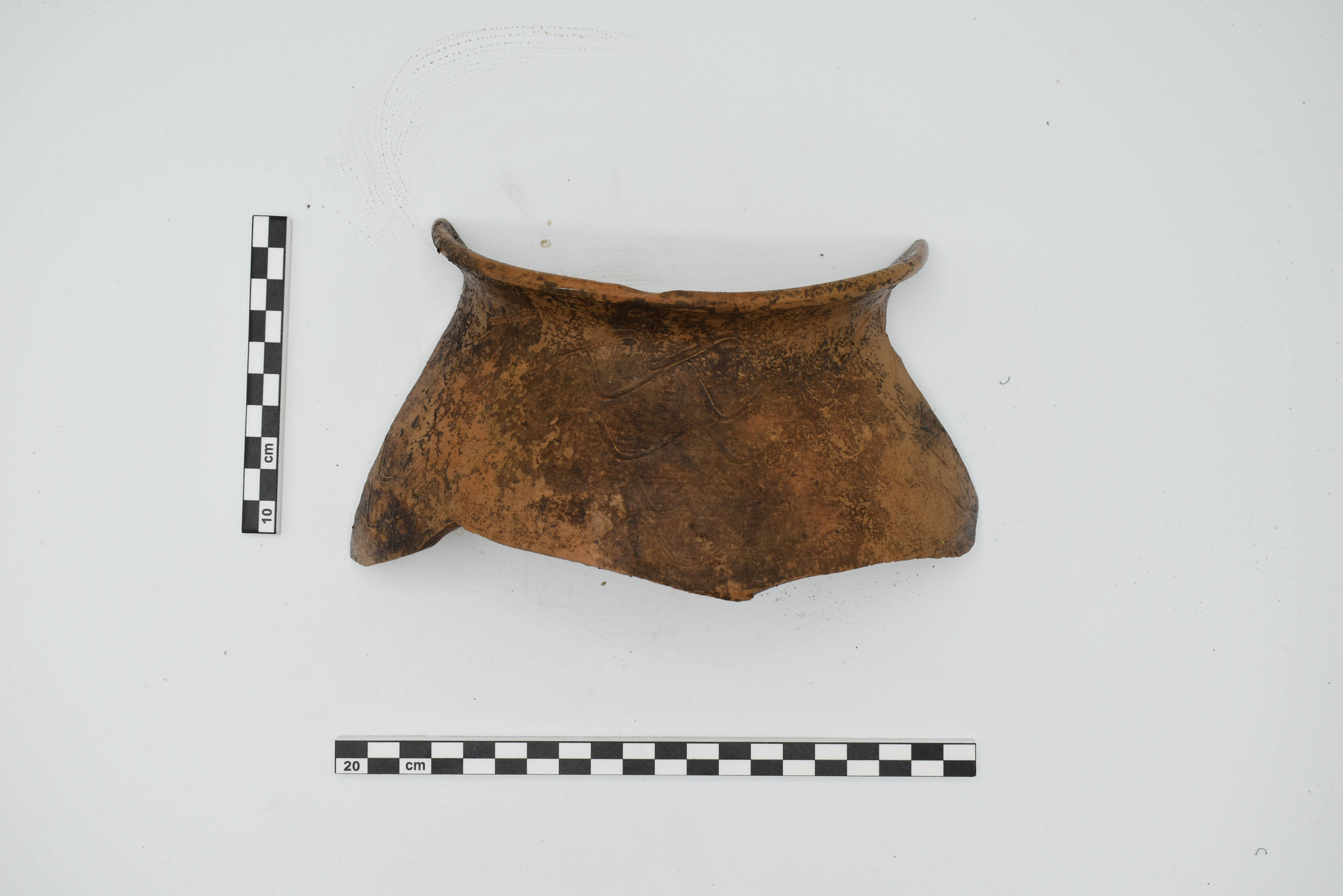 SINGOLO OGGETTO/ olla, SECOLI/ XIV