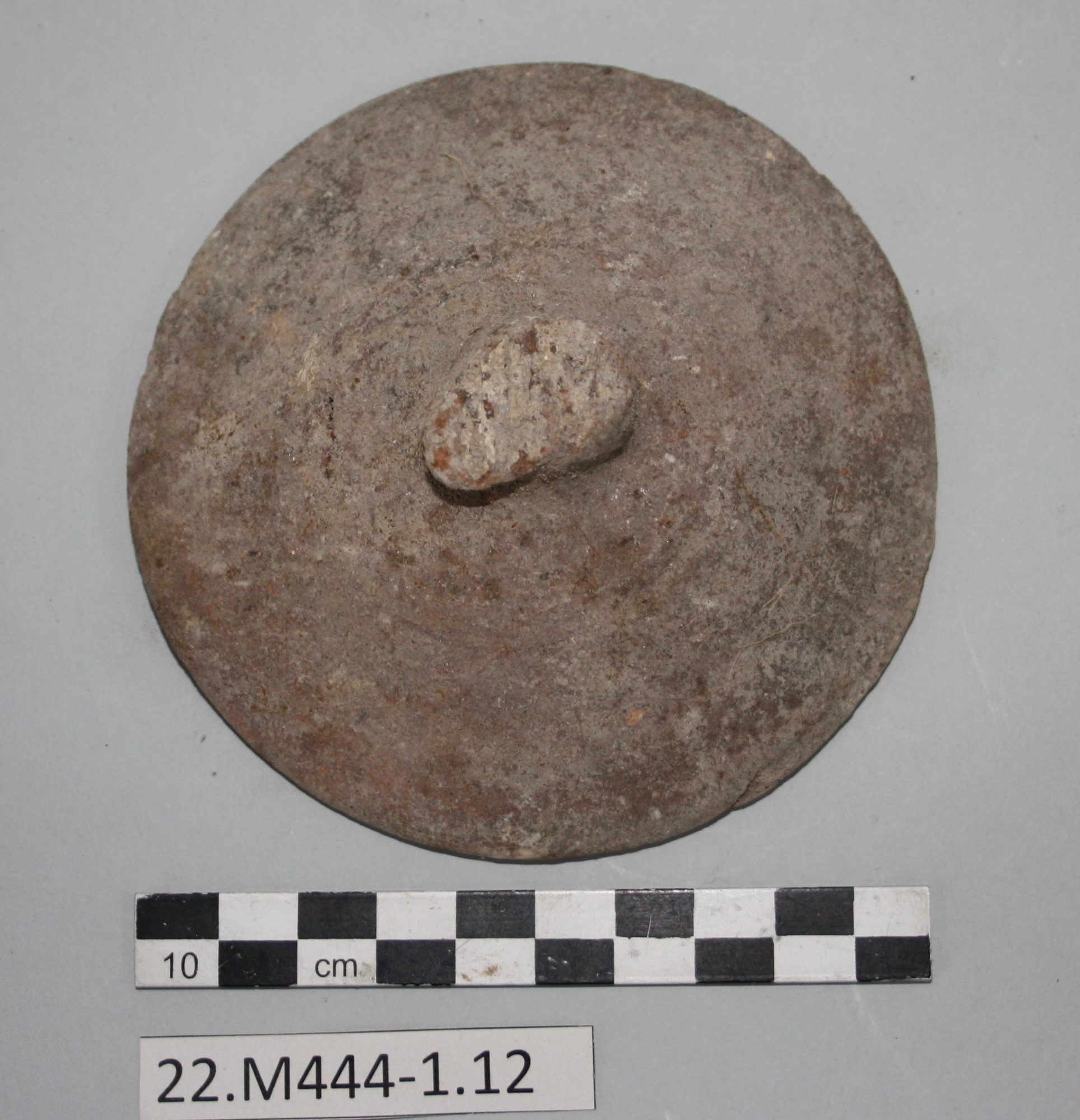 SINGOLO OGGETTO/ coperchio, SECOLI/ I