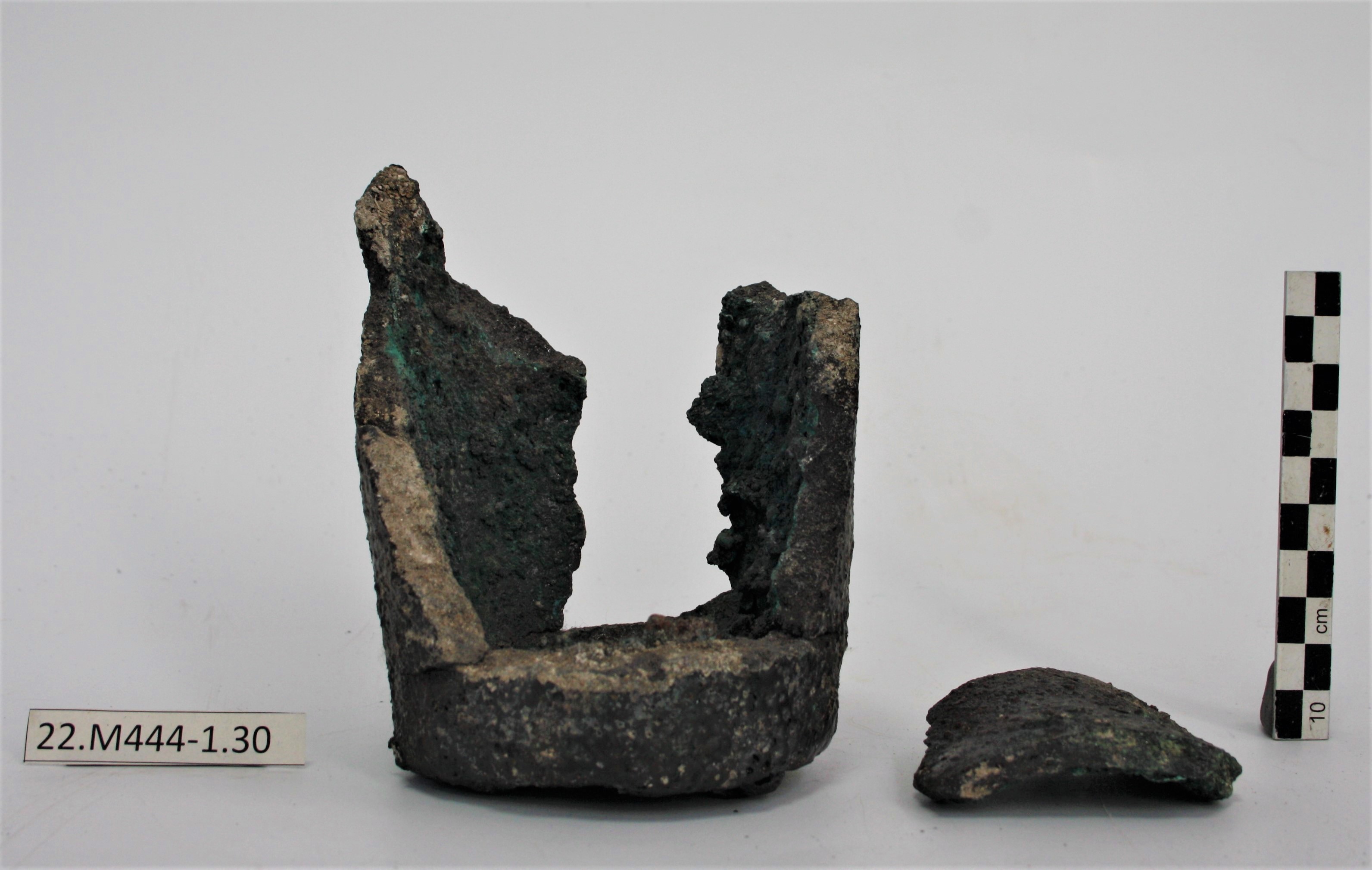 SINGOLO OGGETTO/ crogiolo, SECOLI/ I