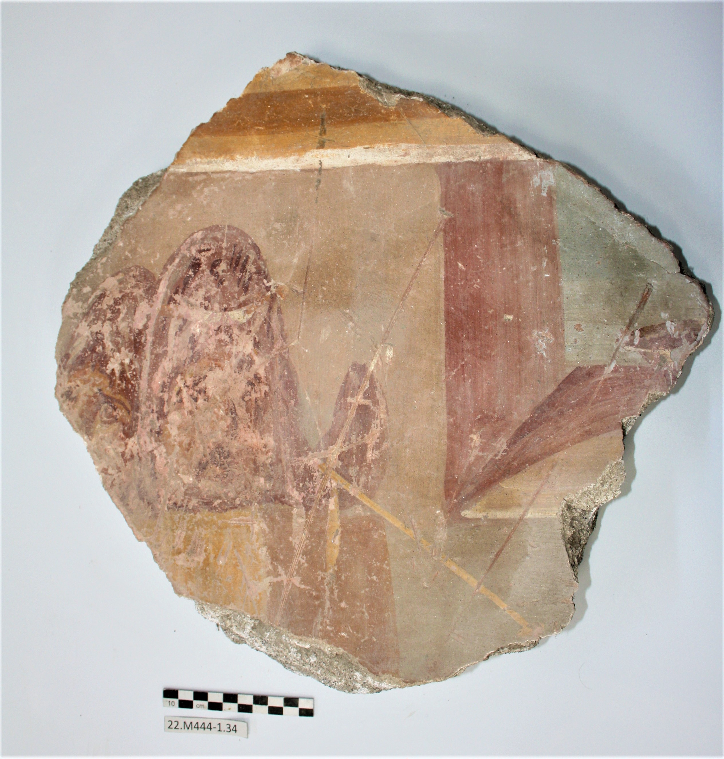 SINGOLO OGGETTO/ intonaco, SECOLI/ I a.C