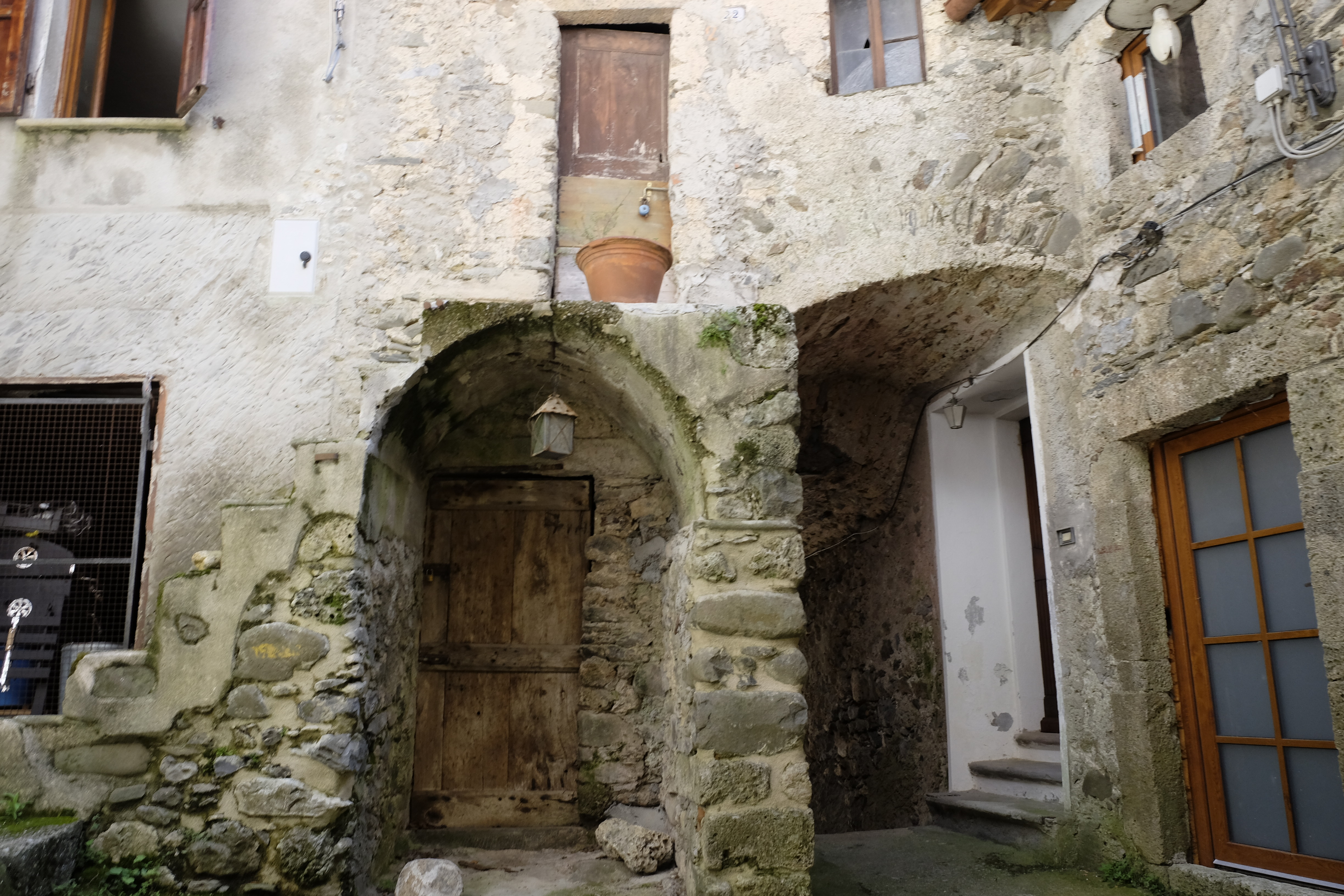 casa, con galleria (non determinabile)