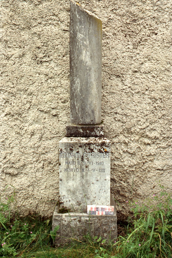 monumento funebre - a colonna - ambito ebraico (XX)