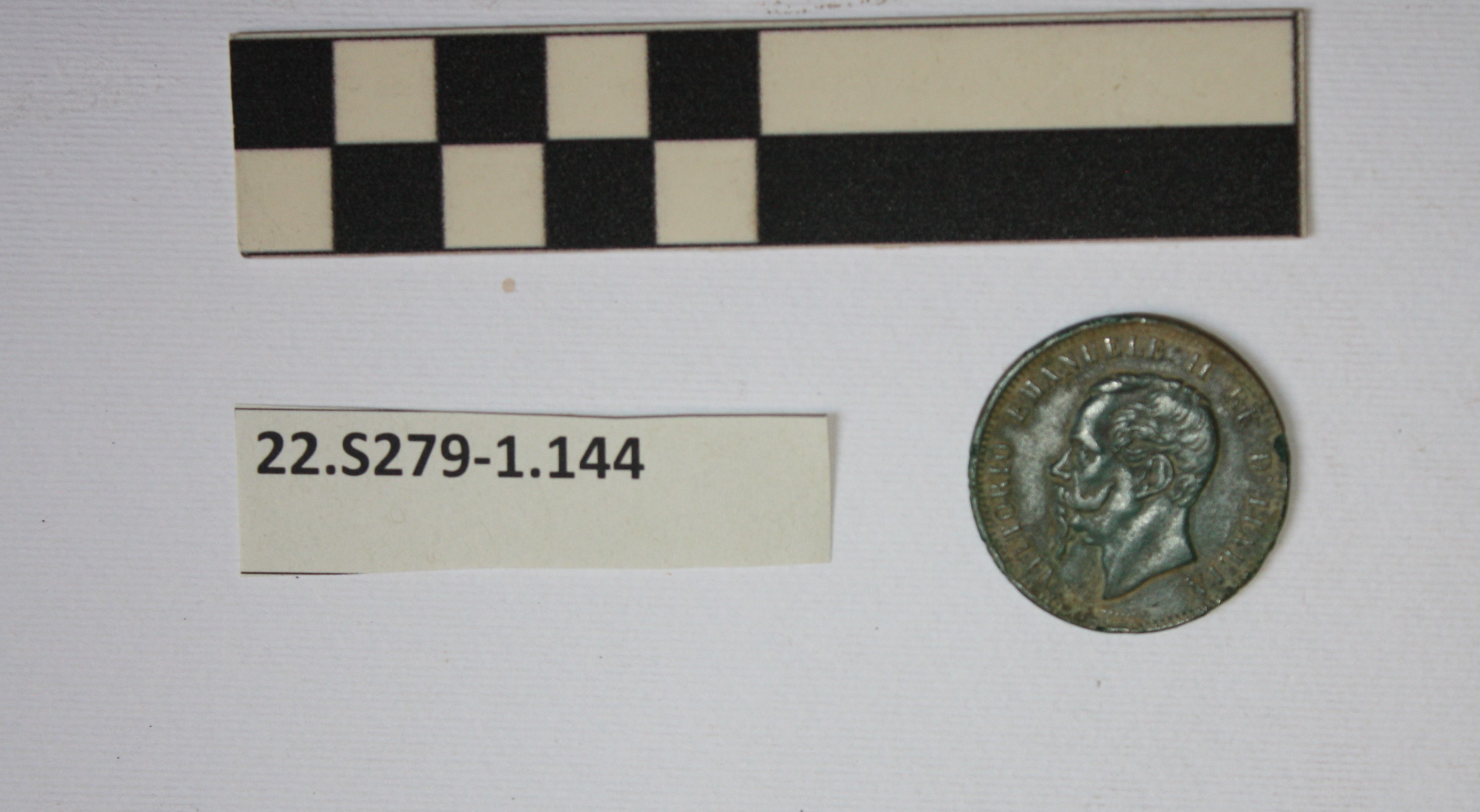 SINGOLO OGGETTO/ moneta, SECOLI/ XIX