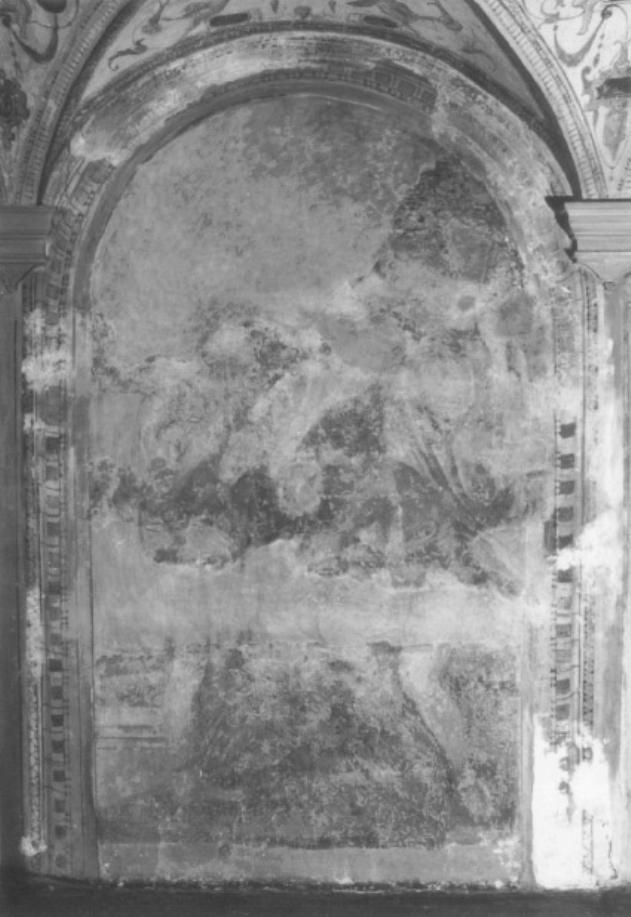 Scena mitologica (dipinto, frammento) - ambito veronese (sec. XVI)