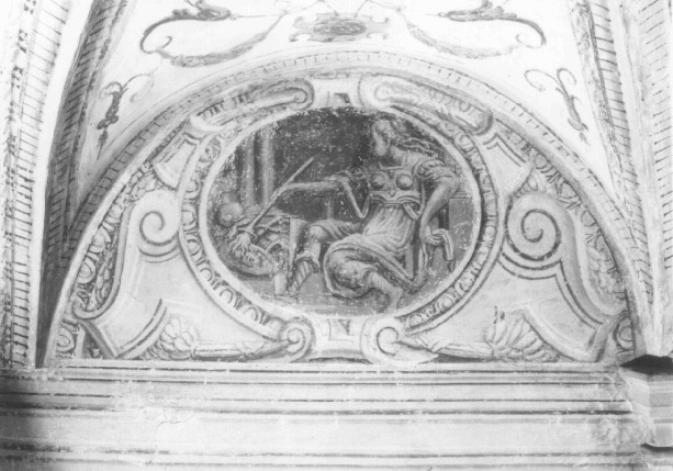 figura allegorica femminile: la Pace (dipinto) - ambito veronese (sec. XVI)