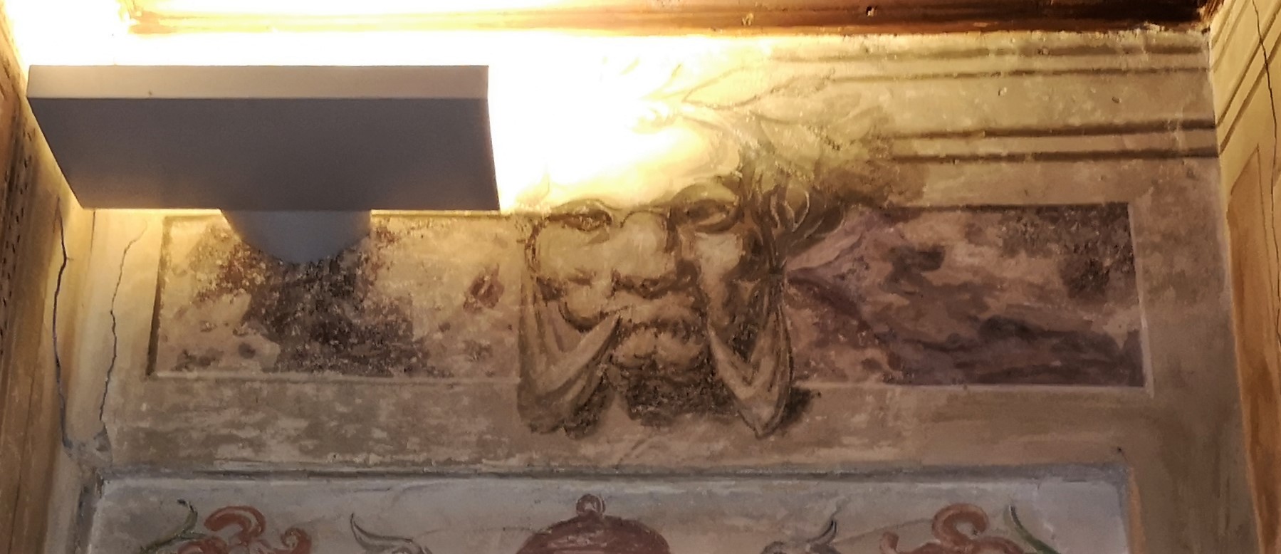 Mascherone (dipinto) - ambito veneto (sec. XVII)