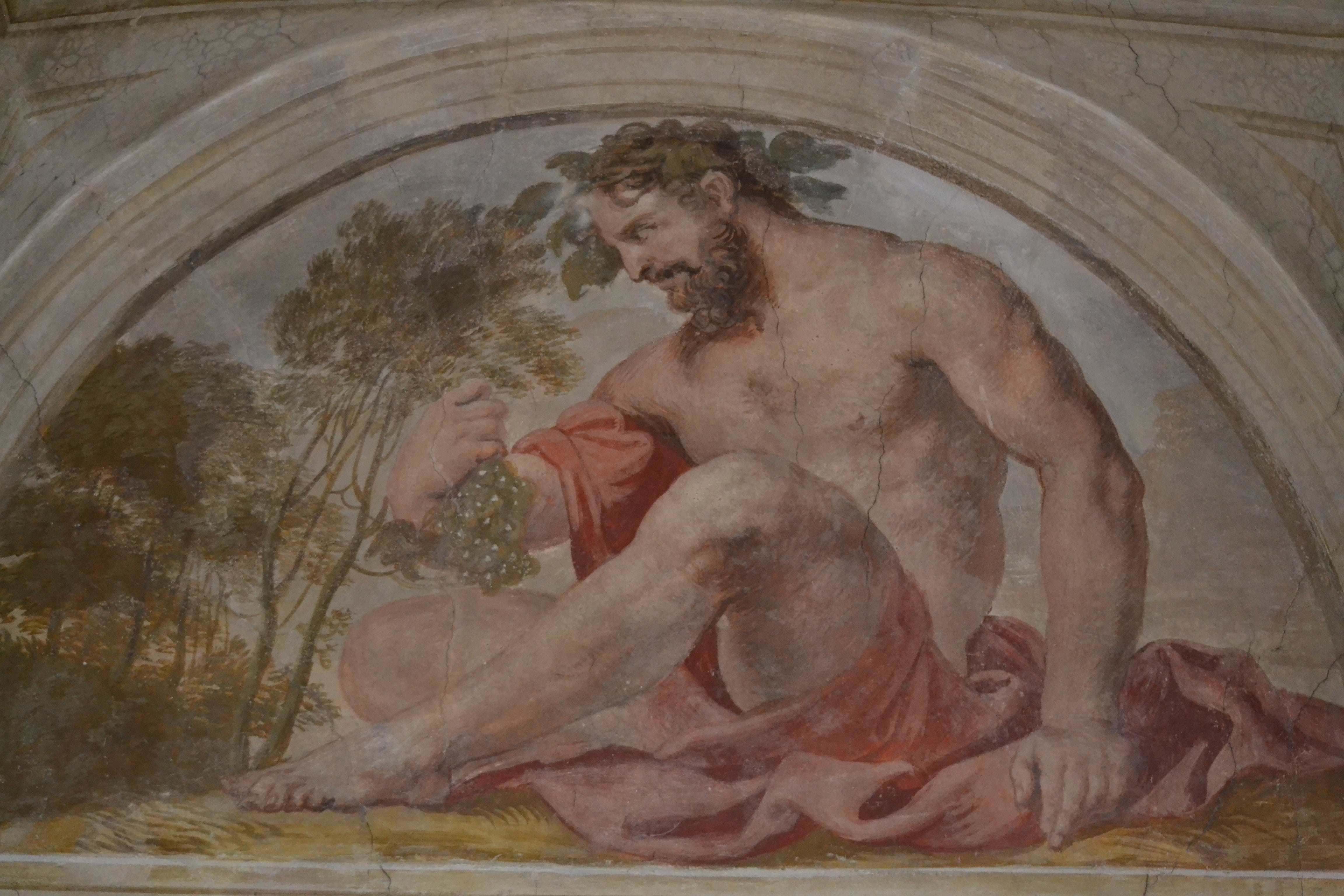 Autunno (dipinto) di Daniel van den Dyck - ambito fiammingo (sec. XVII)