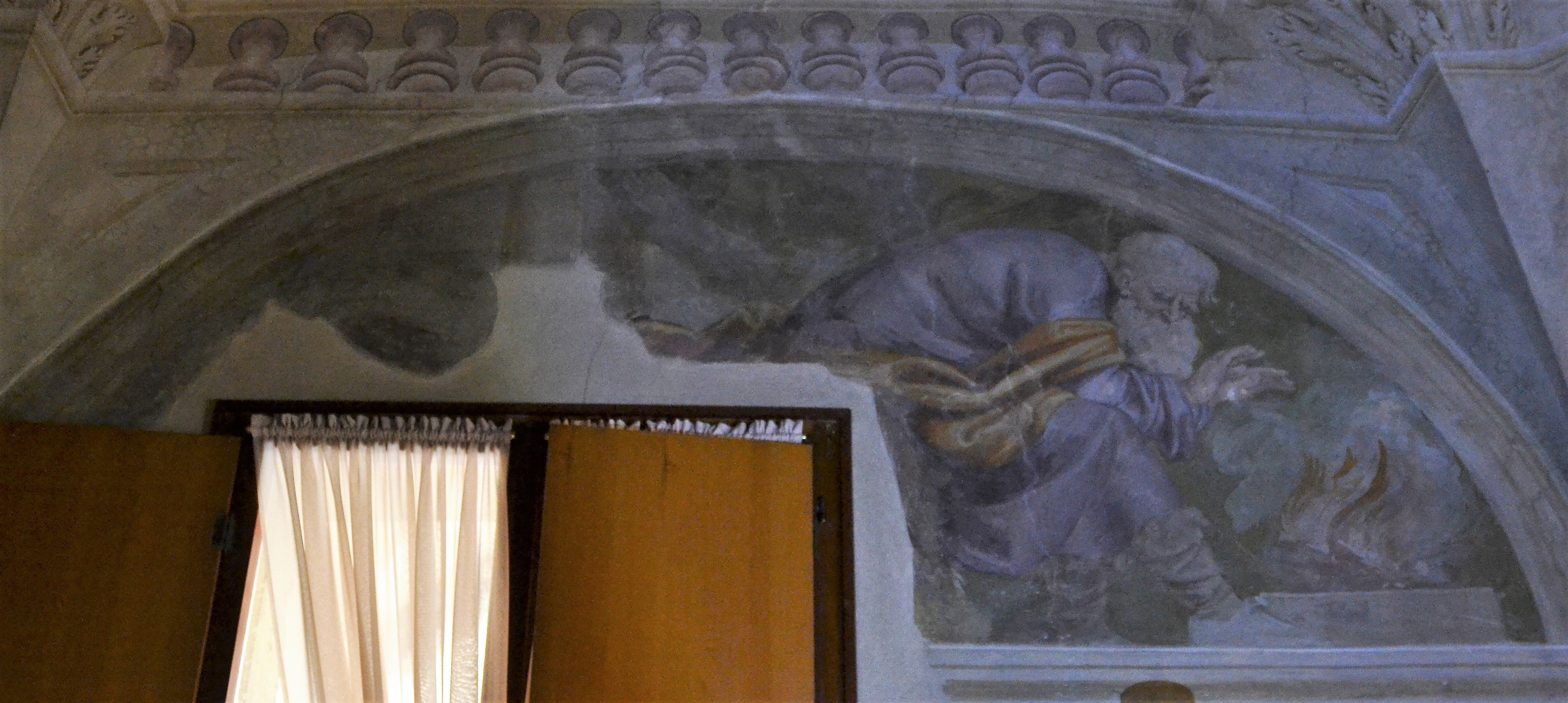 Inverno (dipinto) di Daniel van den Dyck - ambito fiammingo (sec. XVII)