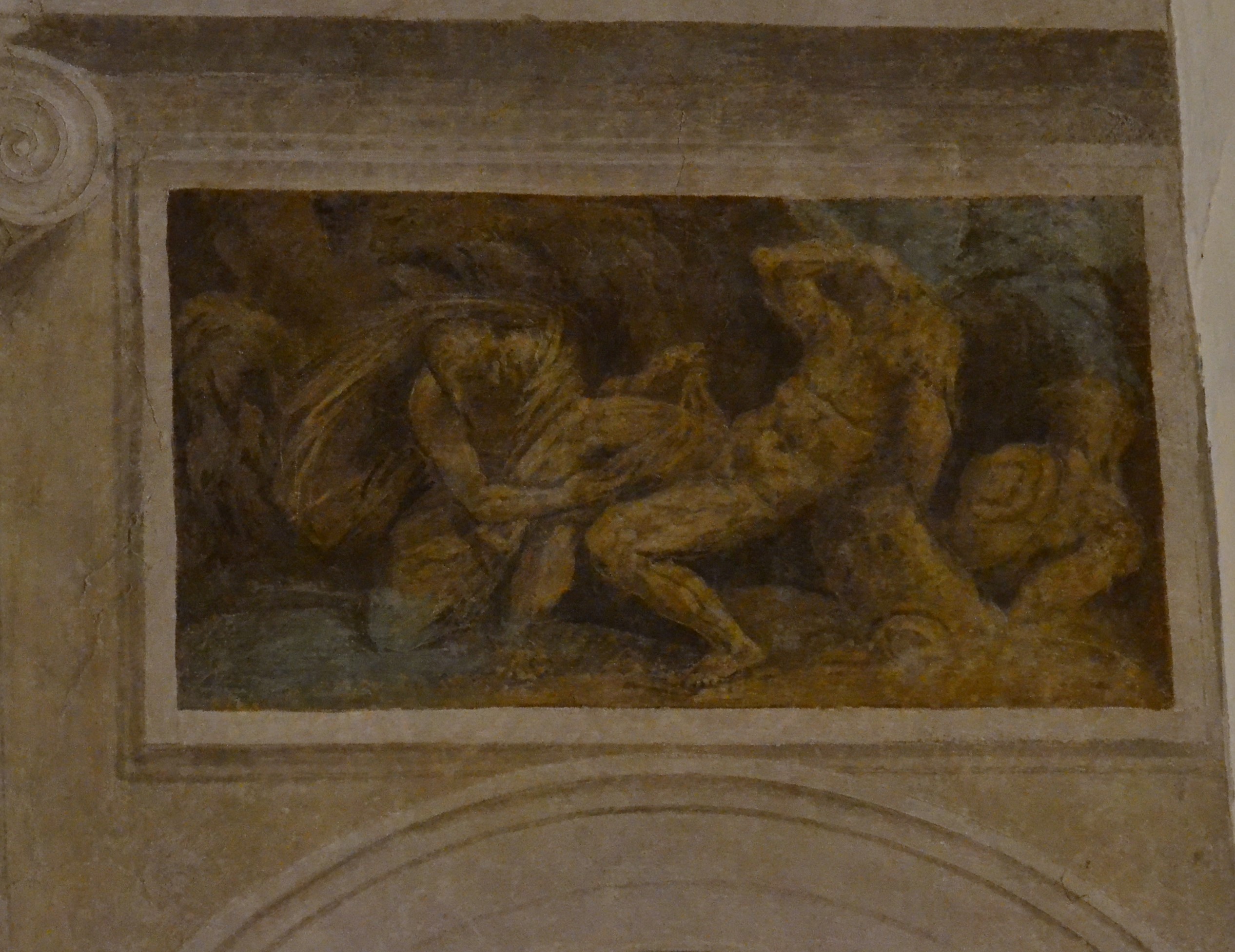 Apollo e Marsia (dipinto) di Zelotti Giambattista (sec. XVI)