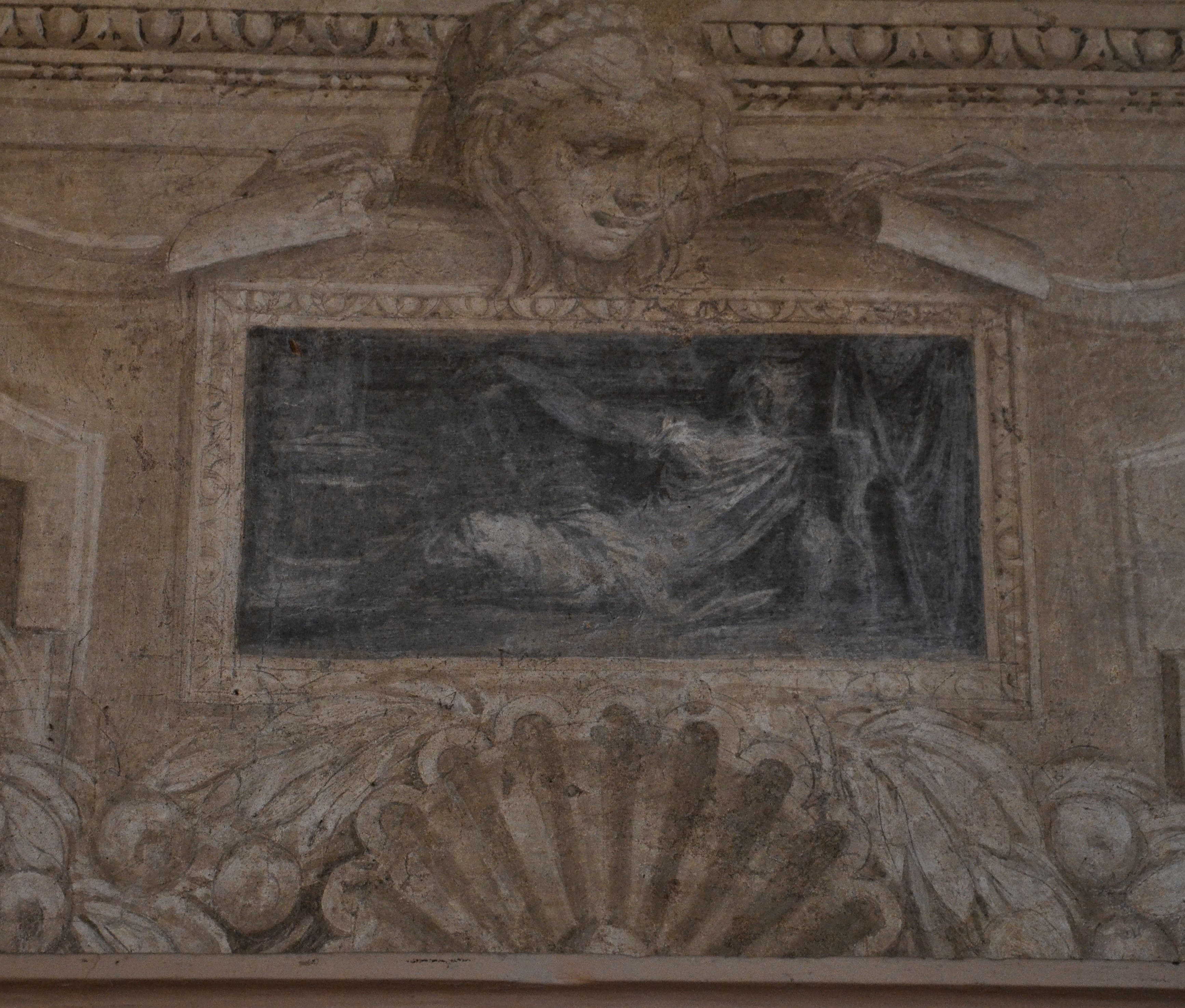 Mercurio (dipinto) di Zelotti Giambattista (sec. XVI)