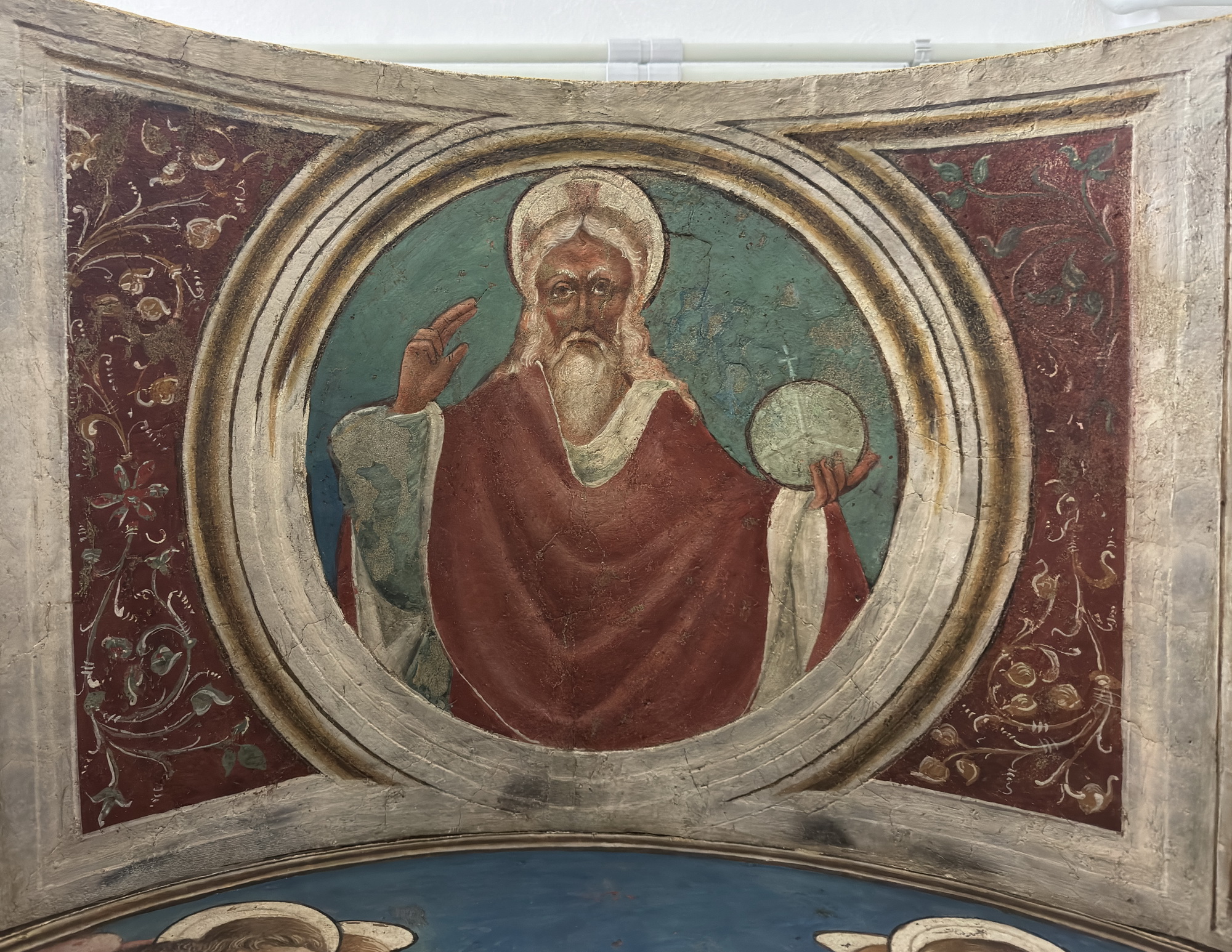 Dio Padre (dipinto, insieme) di Matteo di Pietro detto Matteo da Gualdo (sec. XV)
