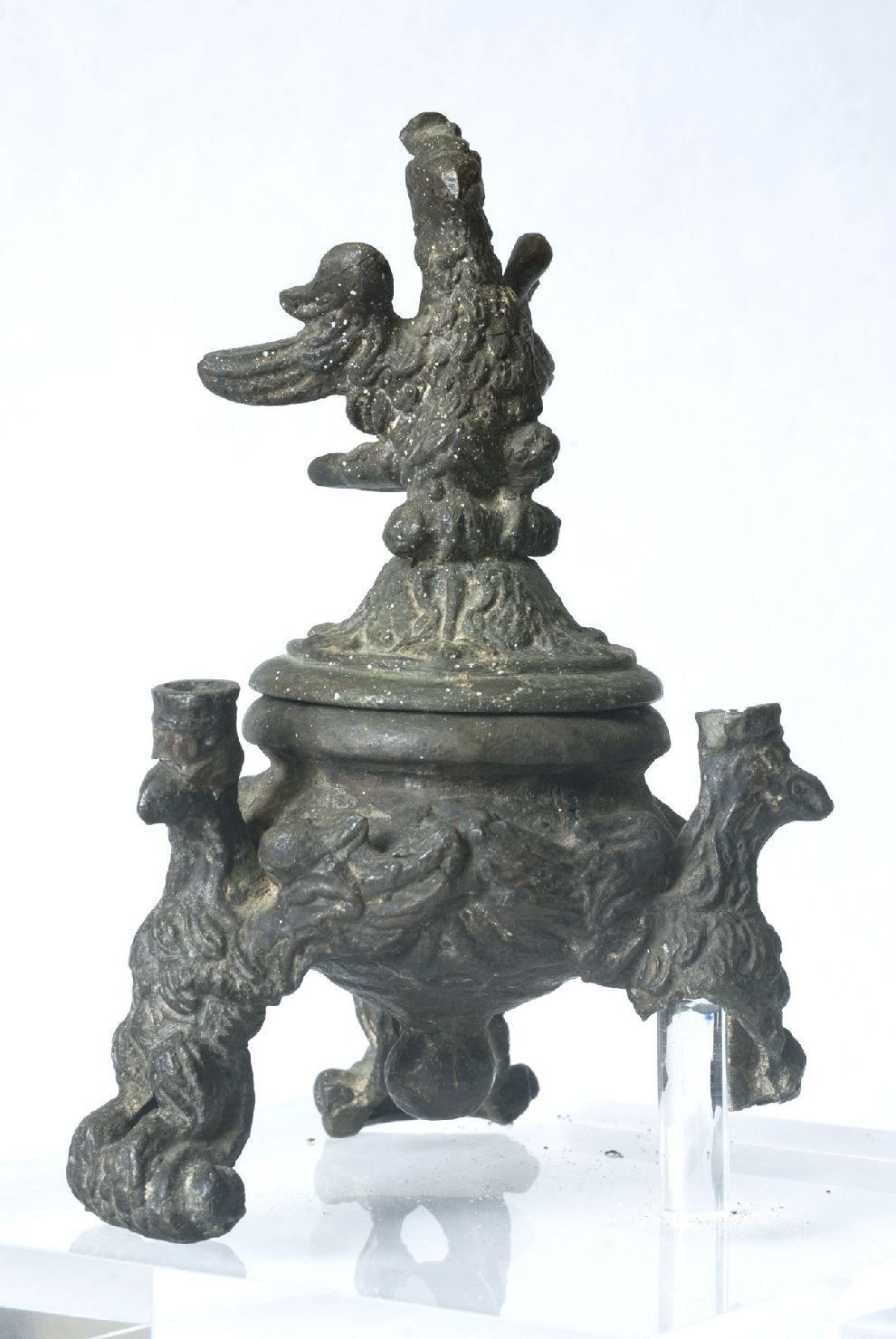 Aquile (calamaio, opera isolata) di De Levis, Giuseppe (attribuito) - bottega Italia settentrionale (sec. XVII)