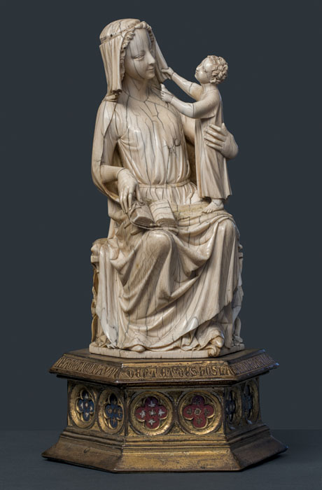 Madonna in trono con il Bambino, Madonna con Bambino (statuetta, opera isolata) - ambito parigino (ultimo quarto XIII sec)