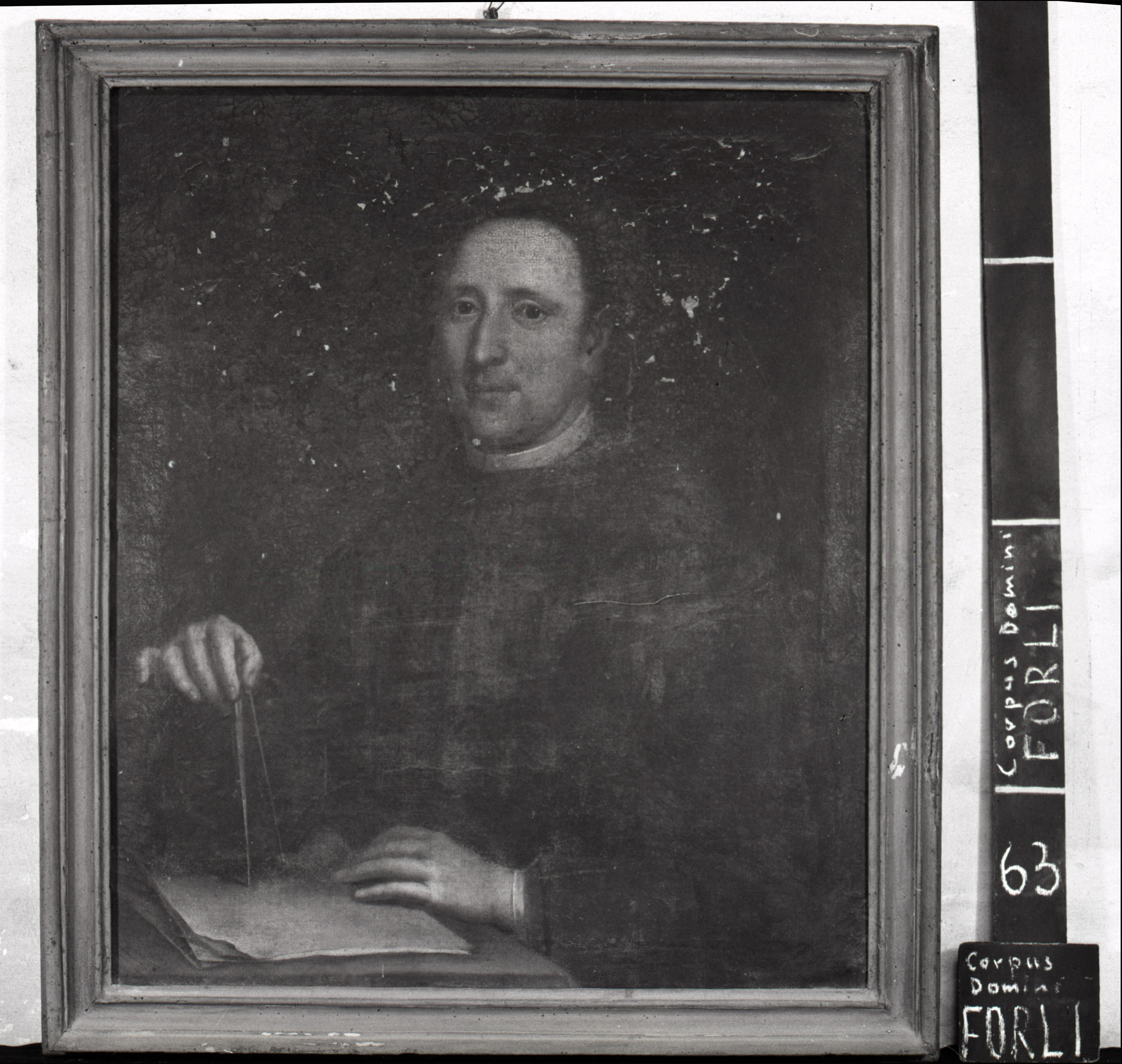 Ritratto di prelato (dipinto, opera isolata) - ambito emiliano-romagnolo (sec. XVIII)