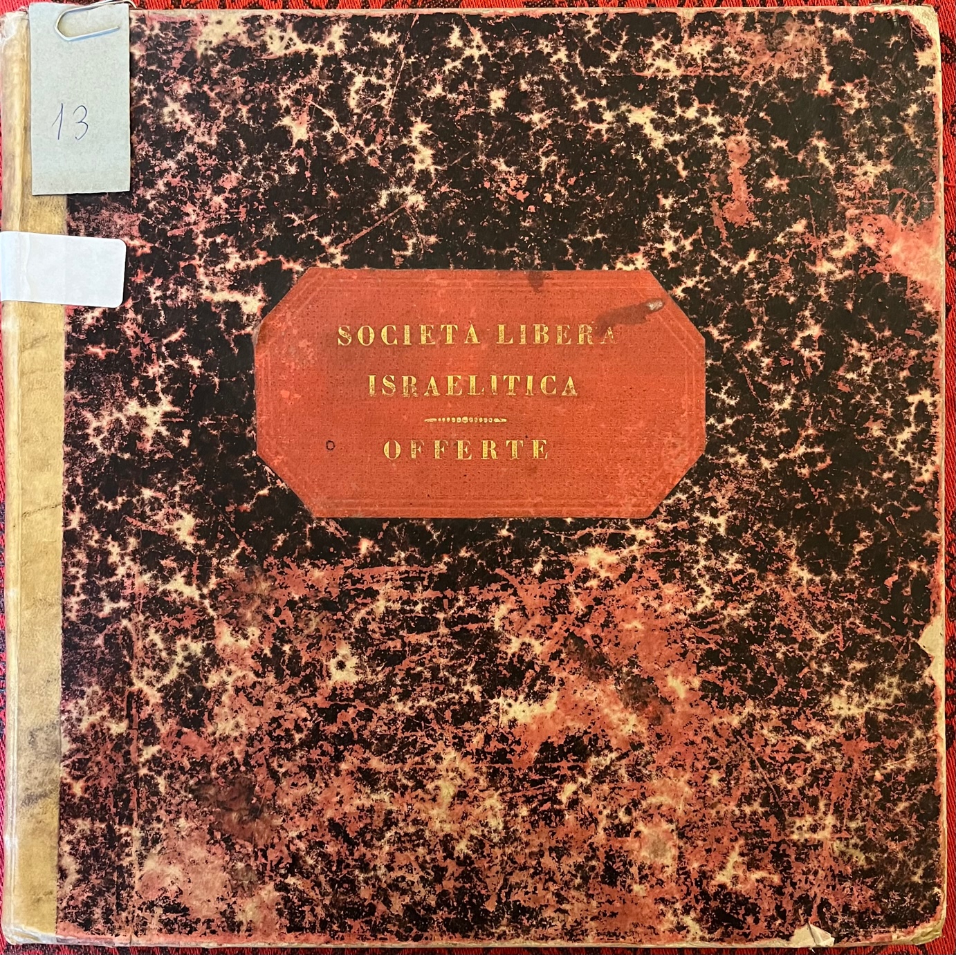 tabella commemorativa - ambito ebraico (metà XX)