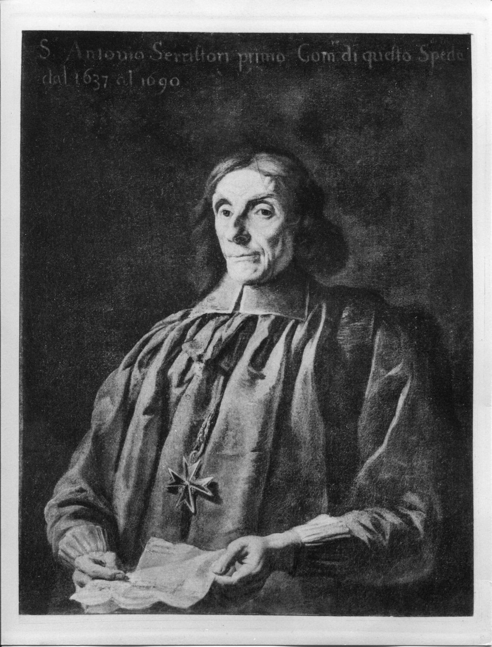 ritratto di Antonio Serristori (dipinto) - ambito toscano (sec. XVIII)