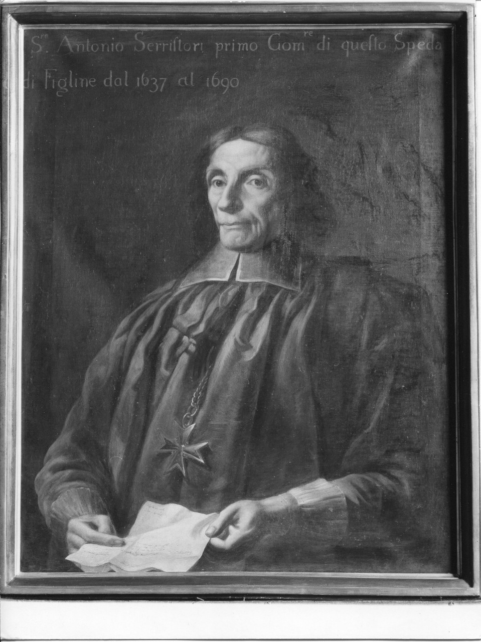 ritratto di Antonio Serristori (dipinto) - ambito toscano (fine XIX)