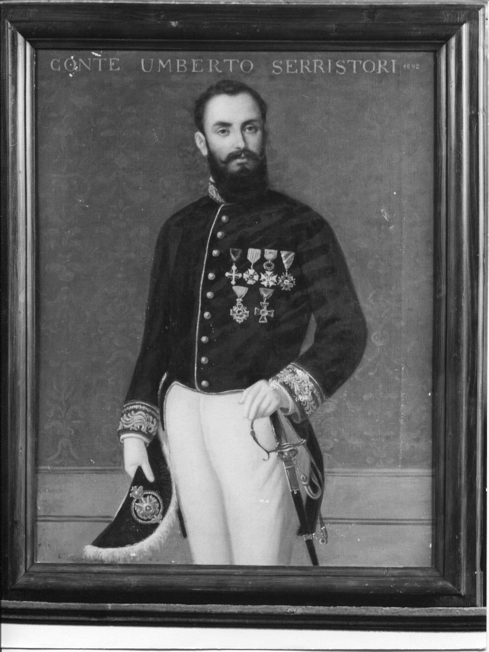 ritratto di Umberto Serristori (dipinto) - ambito toscano (XIX)