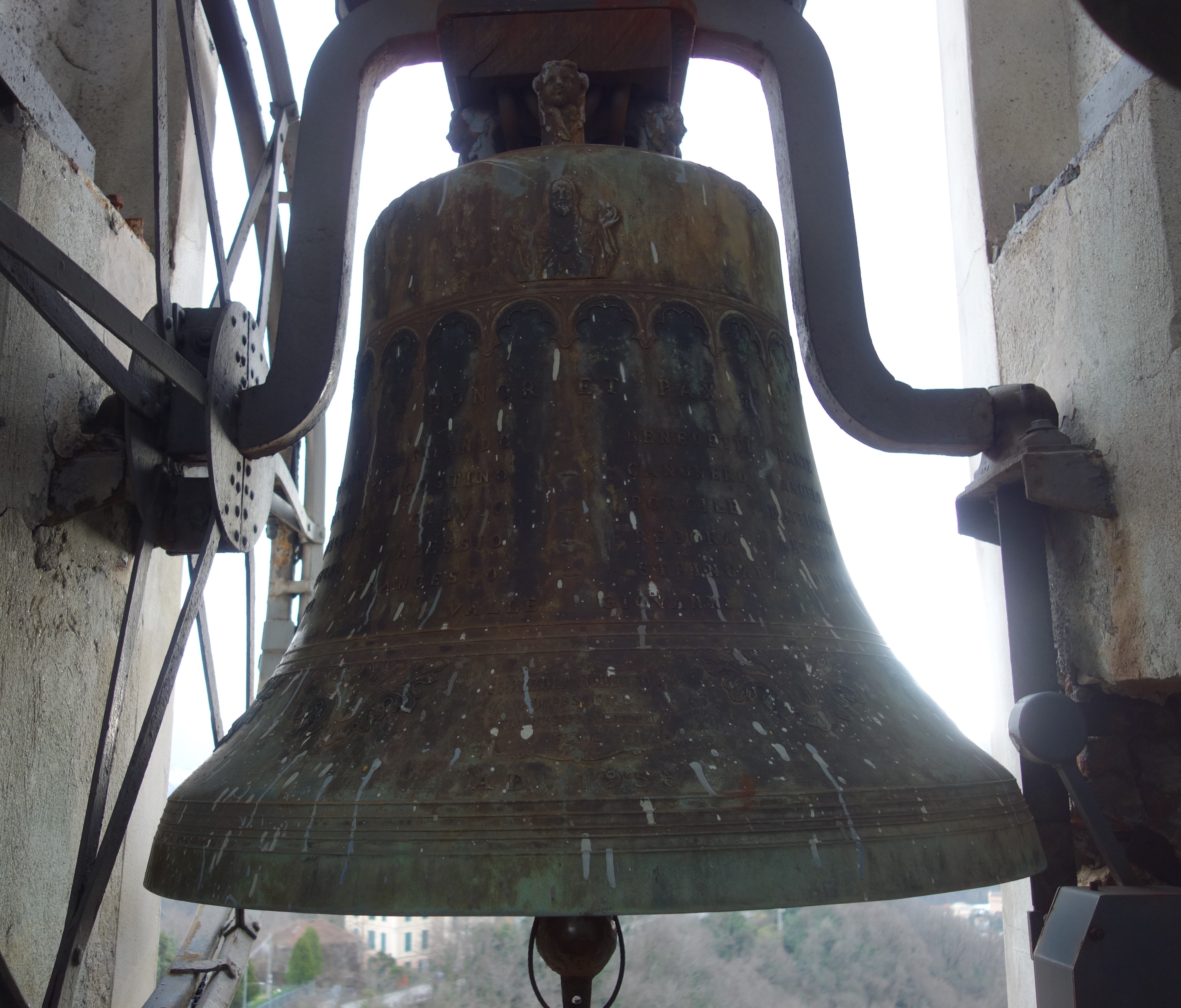 I Campana, campana maggiore (campana, bene complesso/ parte componente) di Roberto Mazzola (fonderia) (metà XX)
