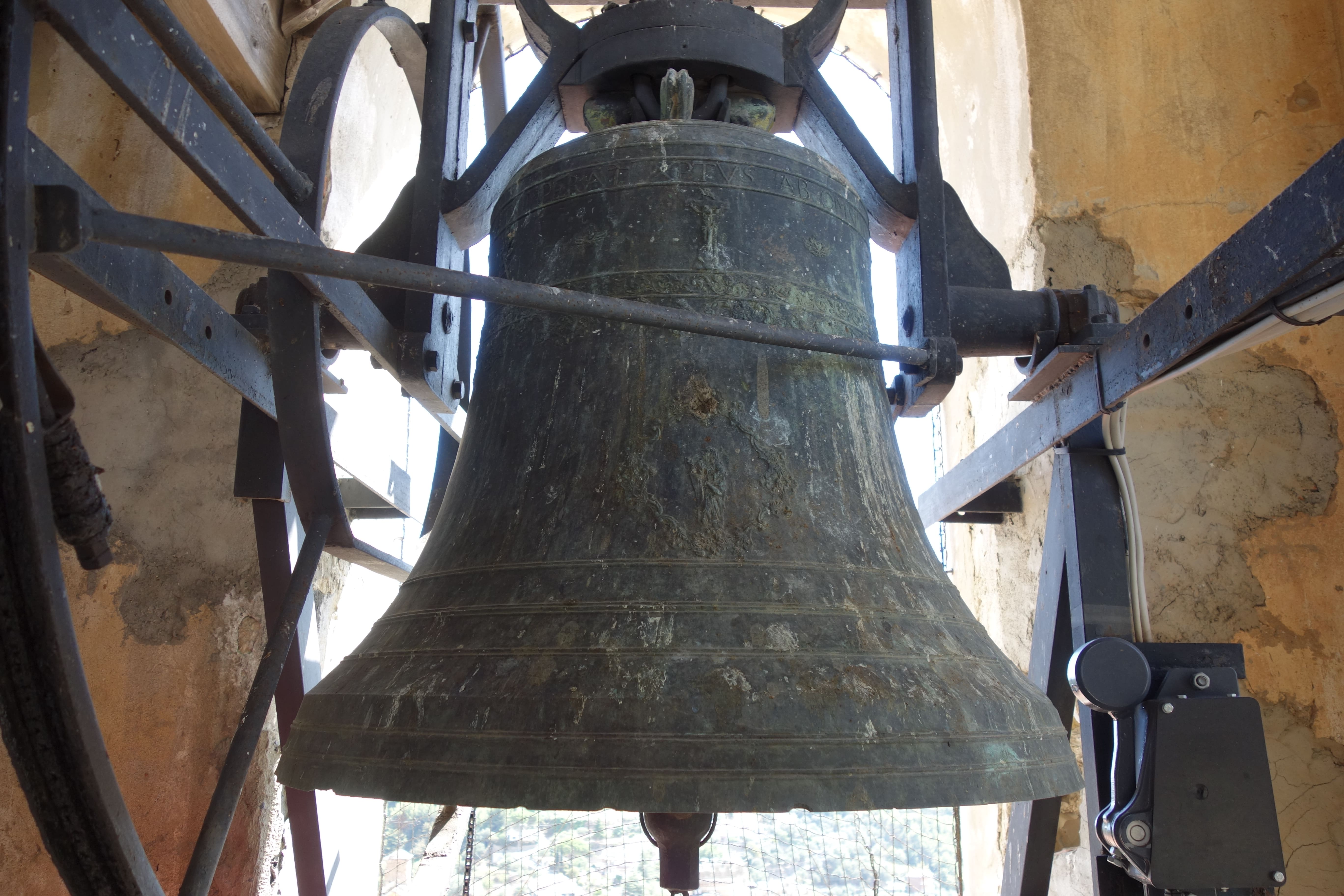 I Campana, campana maggiore (campana, bene complesso/ parte componente) di Giuseppe Coscione (fonderia) (anni novanta XVIII)