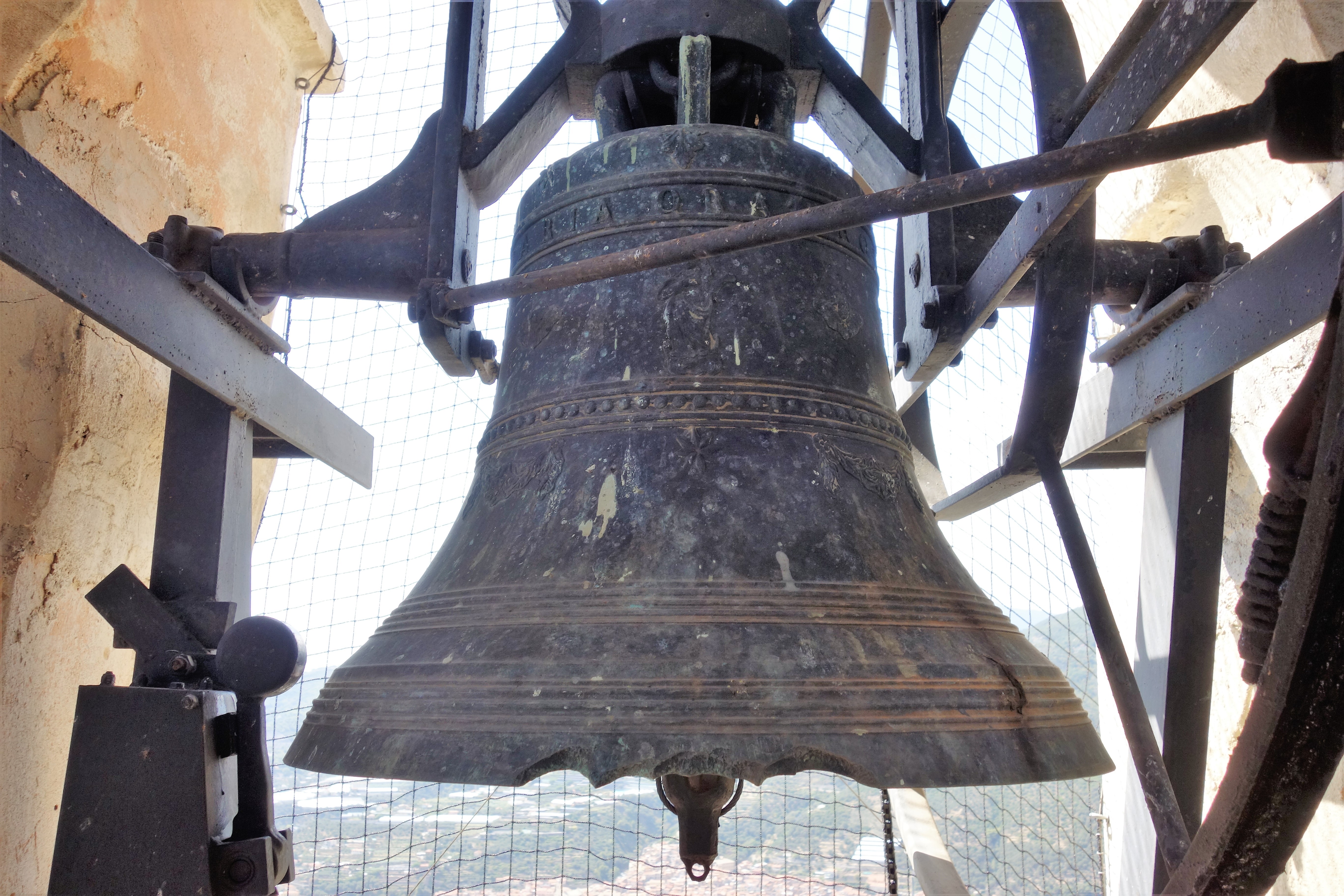 III Campana, campana piccola (campana, bene complesso/ parte componente) di Luigi Boero (fonderia), Pagano (fonderia) (anni quaranta XIX)